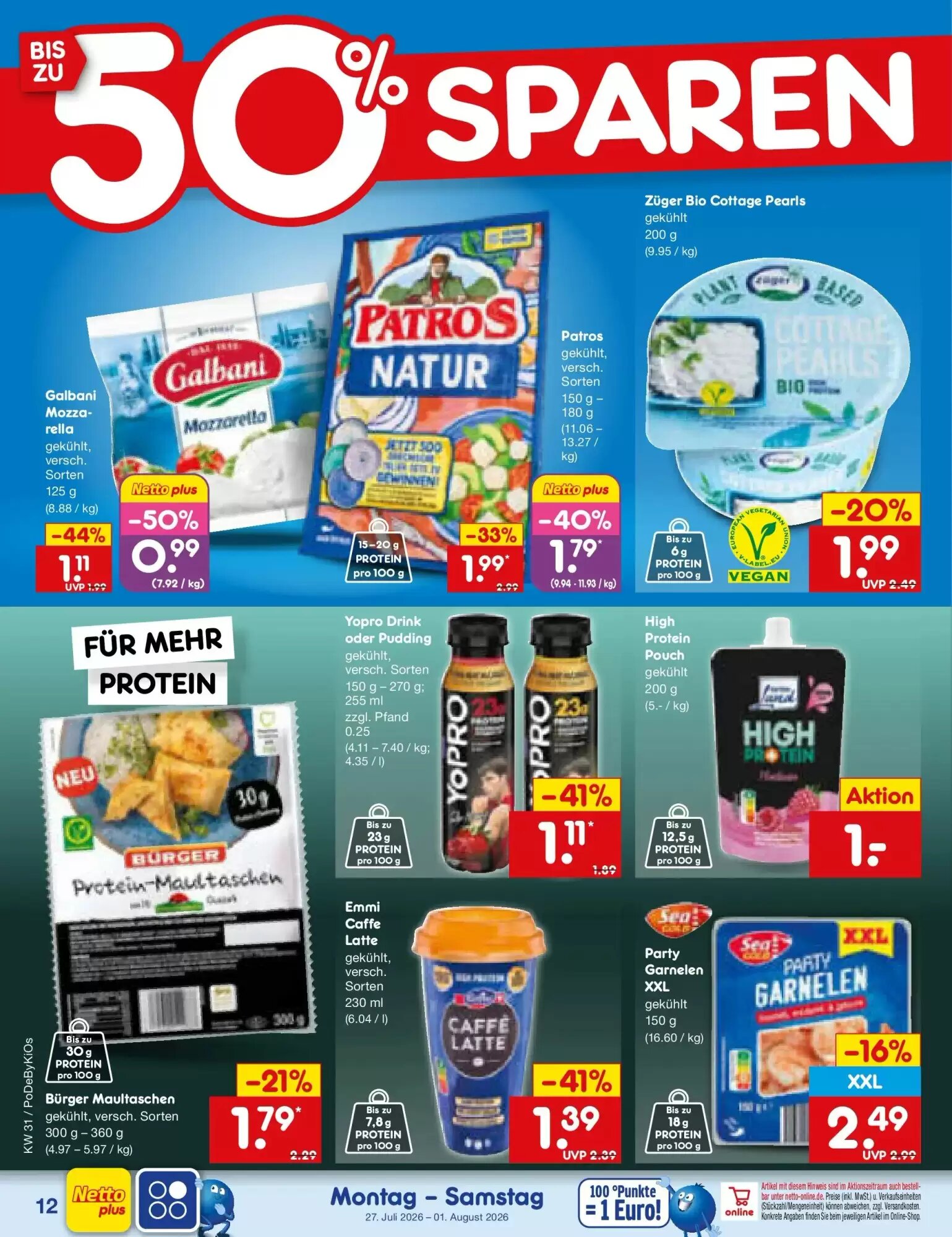 Netto Marken-Discount Prospekt (ab 27.07.2026) zum Blättern - Seite 20
