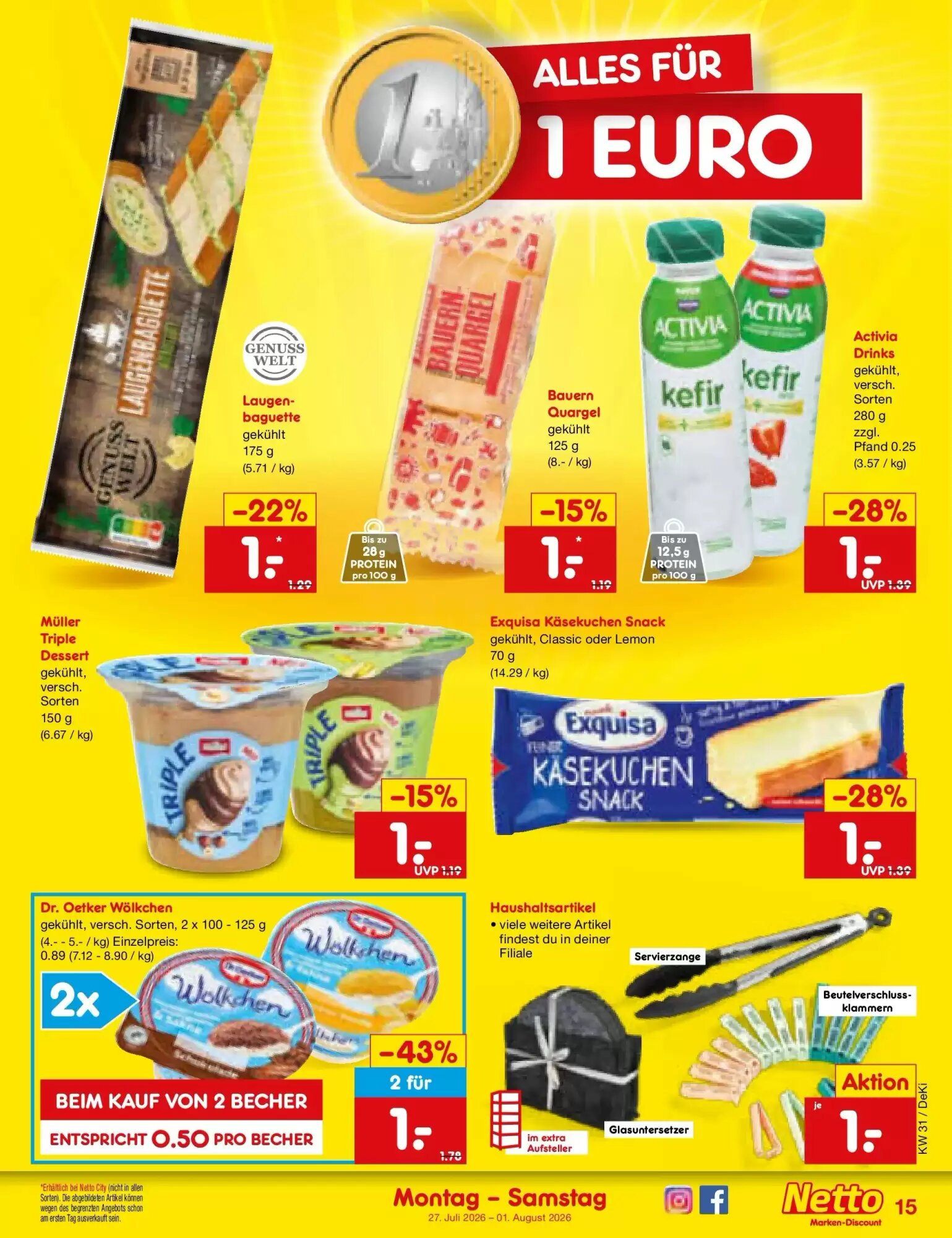 Netto Marken-Discount Prospekt (ab 27.07.2026) zum Blättern - Seite 25