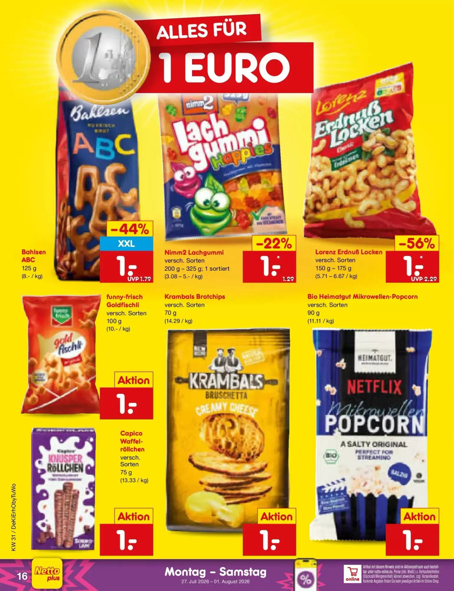 Netto Marken-Discount Prospekt (ab 27.07.2026) zum Blättern - Seite 26