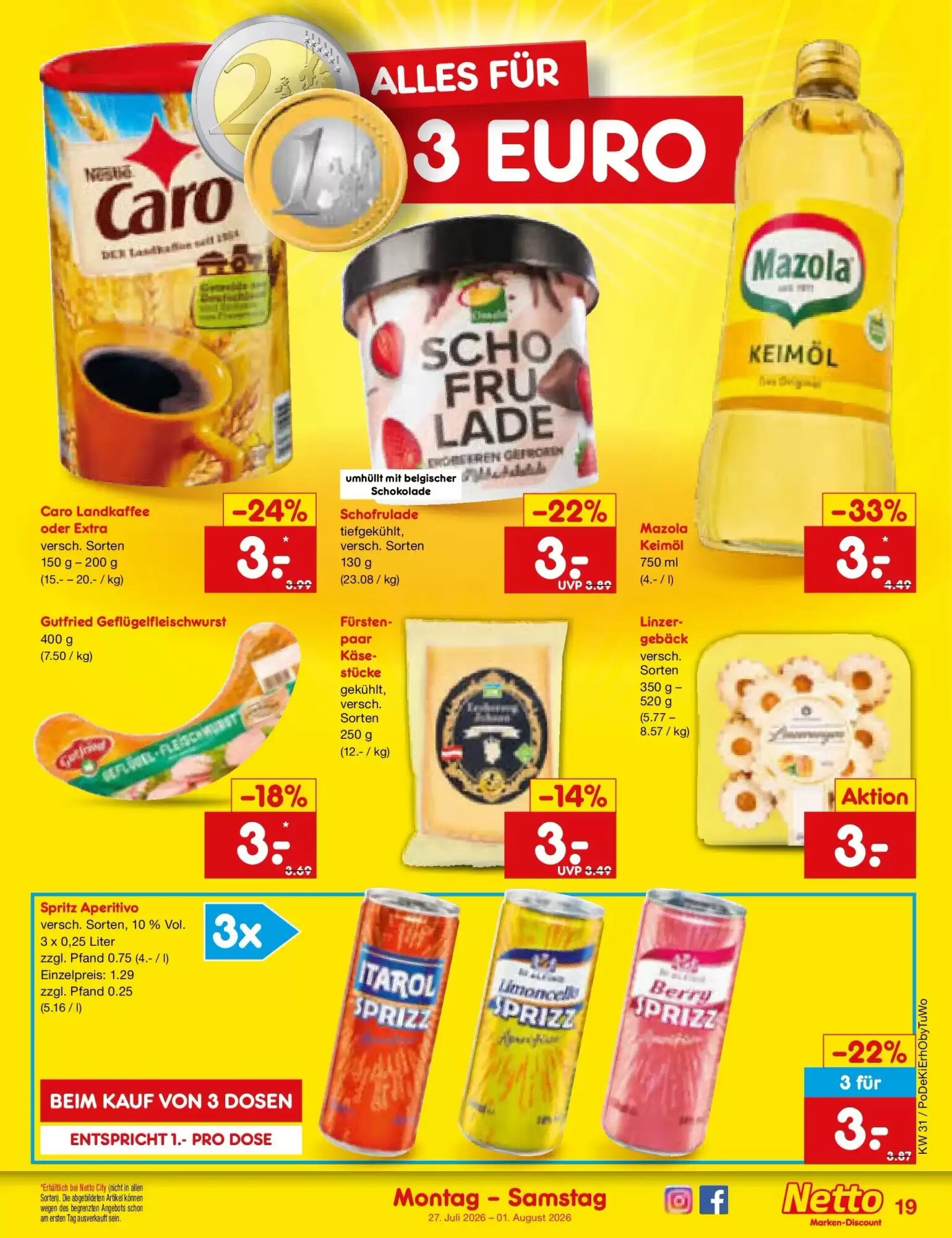 Netto Marken-Discount Prospekt (ab 27.07.2026) zum Blättern - Seite 29