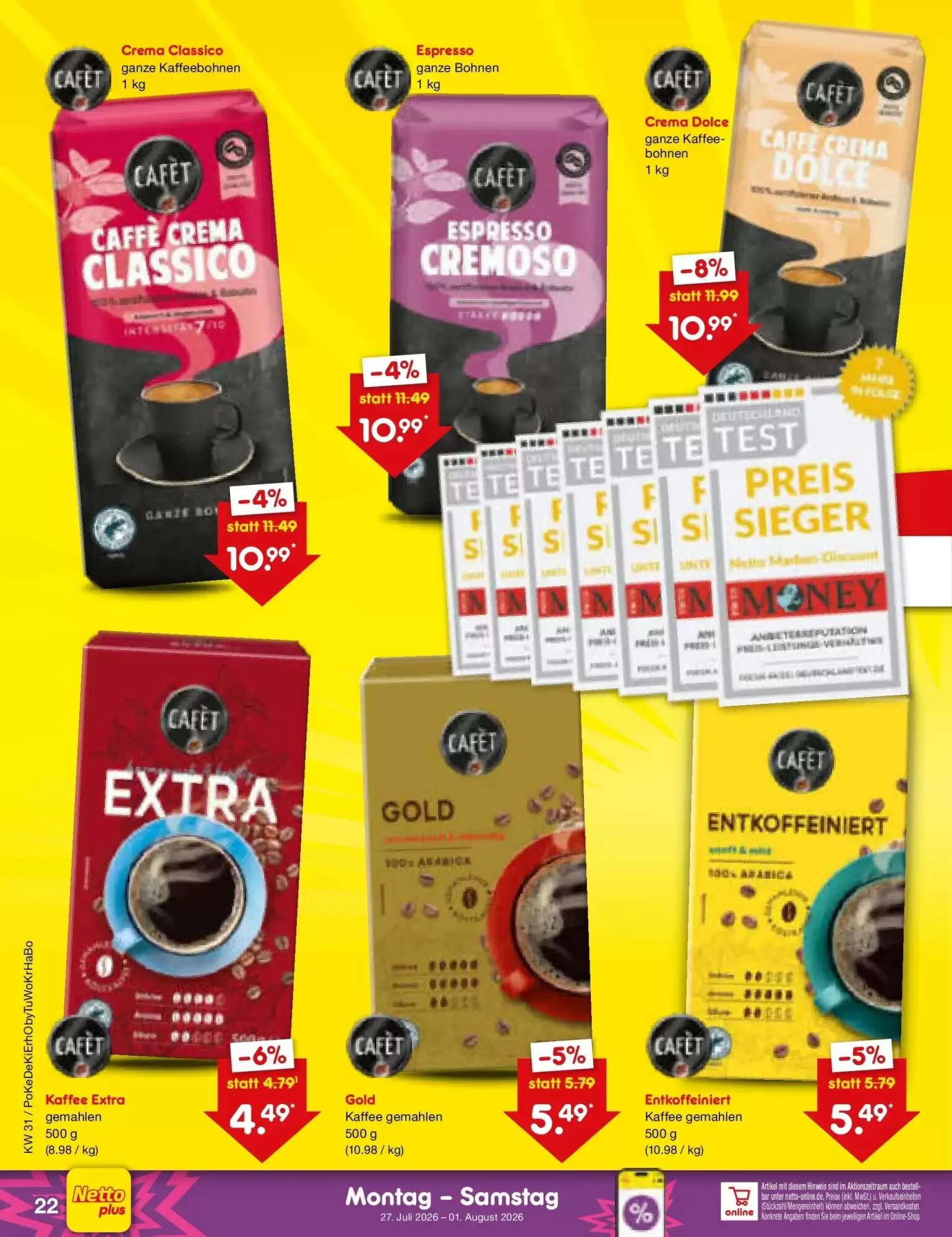 Netto Marken-Discount Prospekt (ab 27.07.2026) zum Blättern - Seite 34