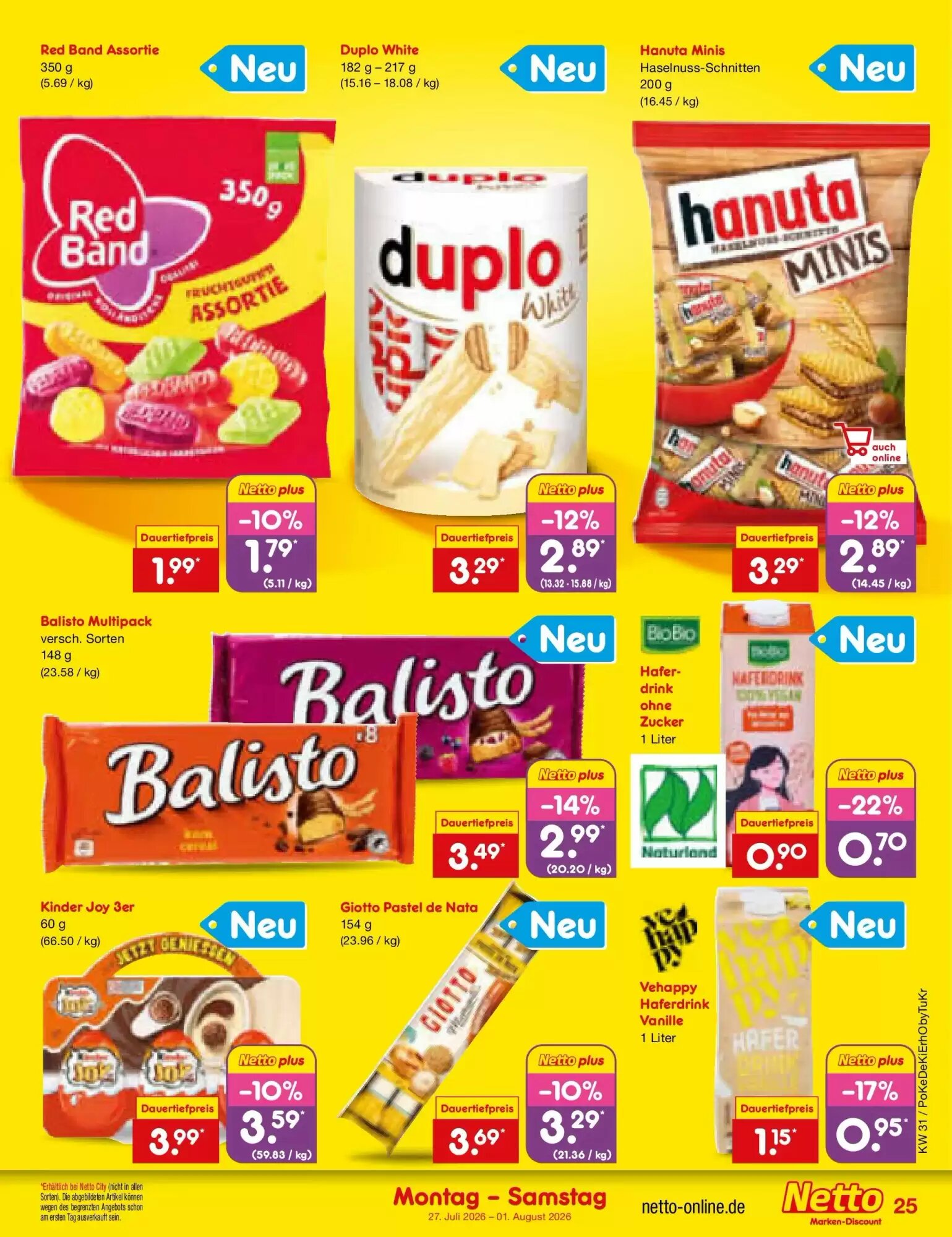 Netto Marken-Discount Prospekt (ab 27.07.2026) zum Blättern - Seite 39
