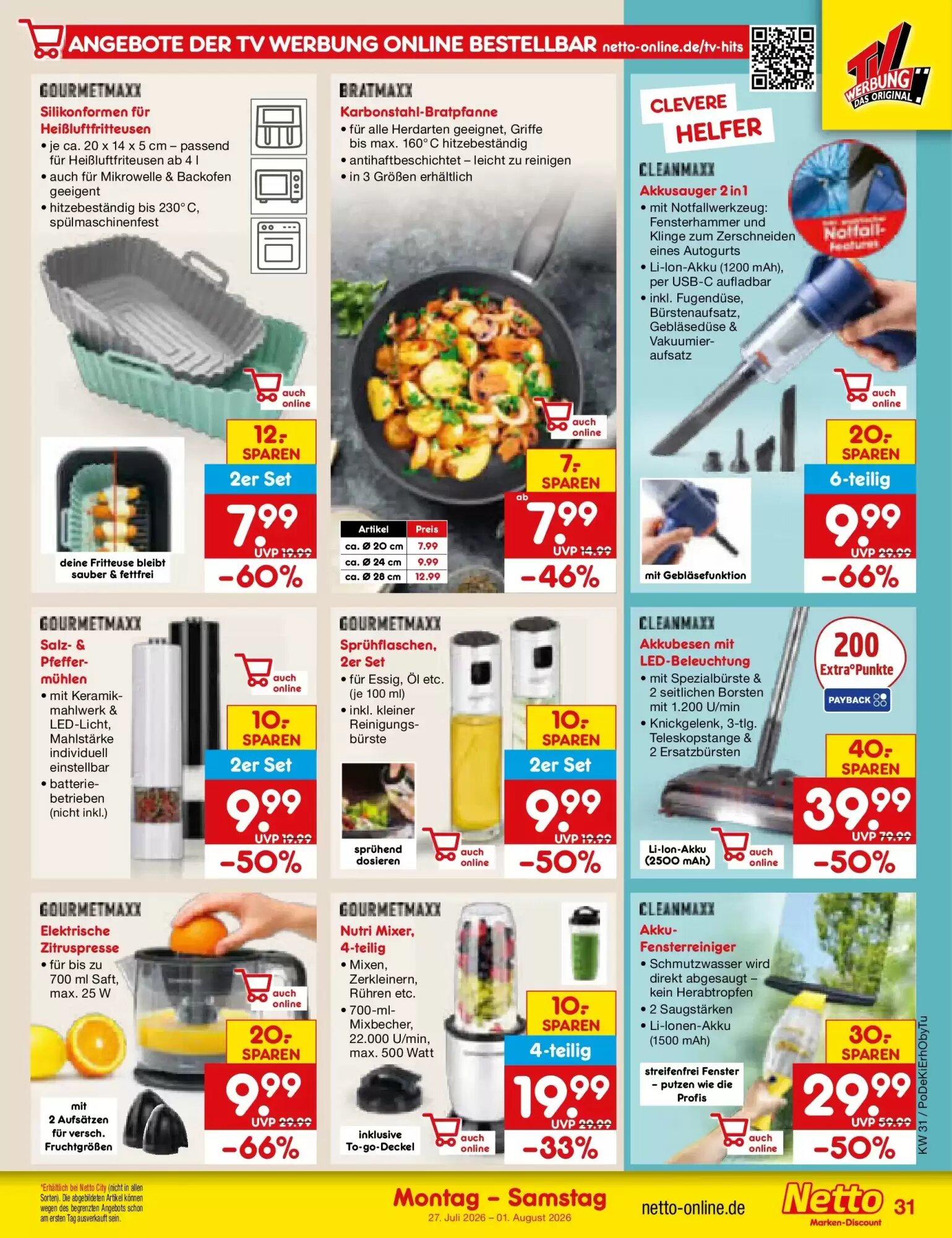 Netto Marken-Discount Prospekt (ab 27.07.2026) zum Blättern - Seite 46