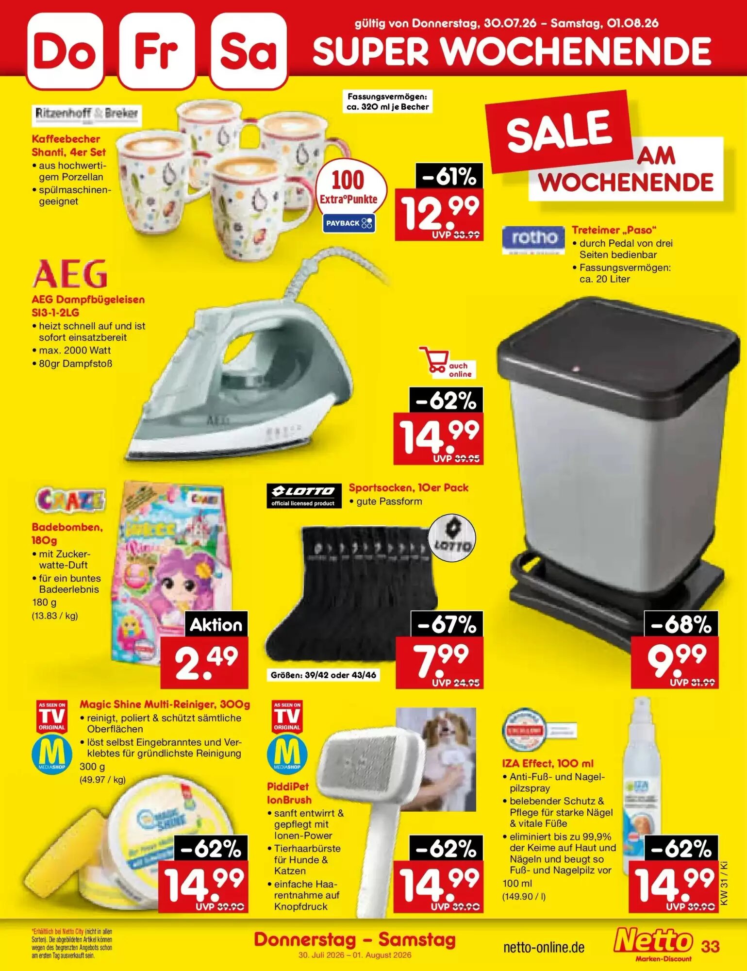 Netto Marken-Discount Prospekt (ab 27.07.2026) zum Blättern - Seite 50
