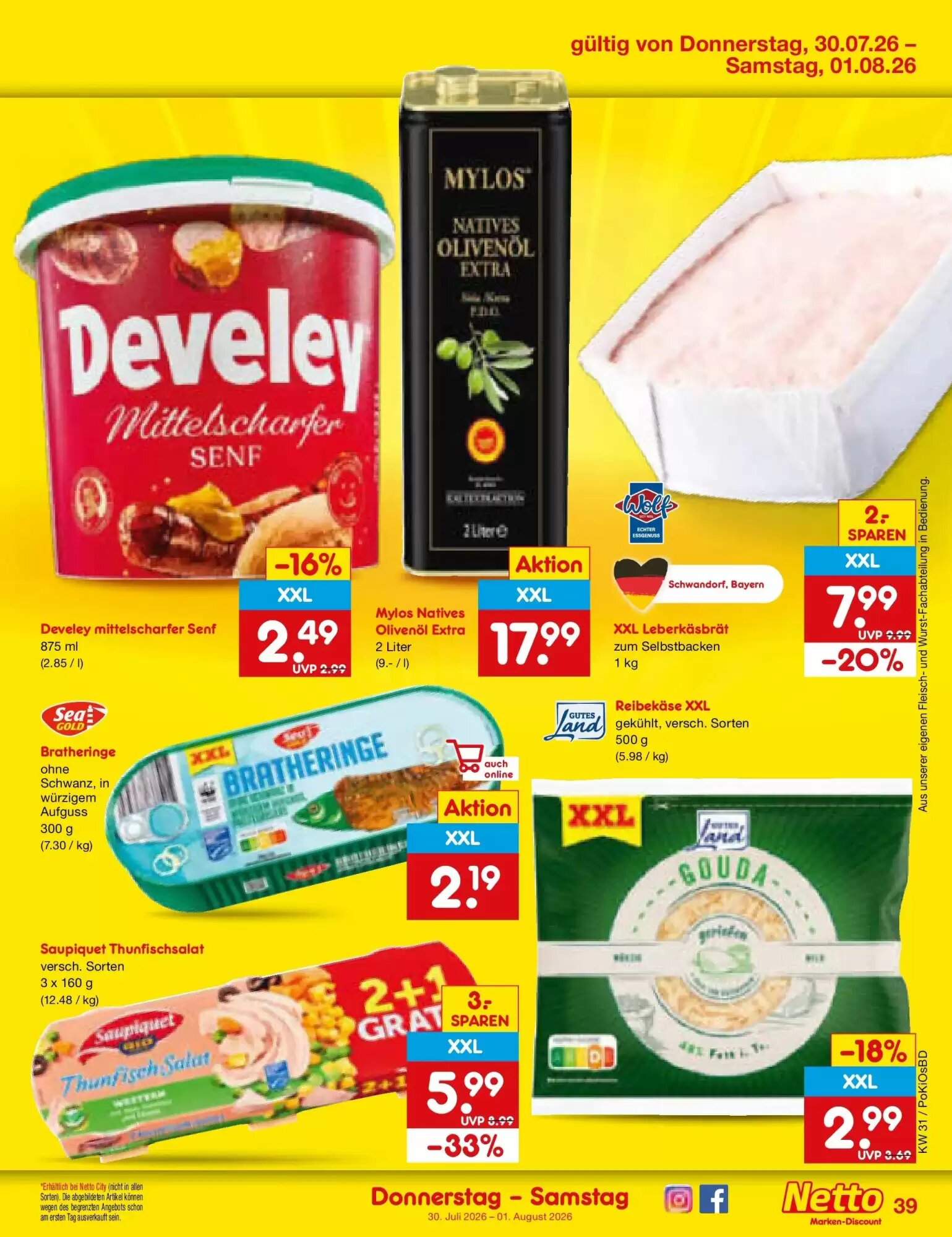 Netto Marken-Discount Prospekt (ab 27.07.2026) zum Blättern - Seite 56