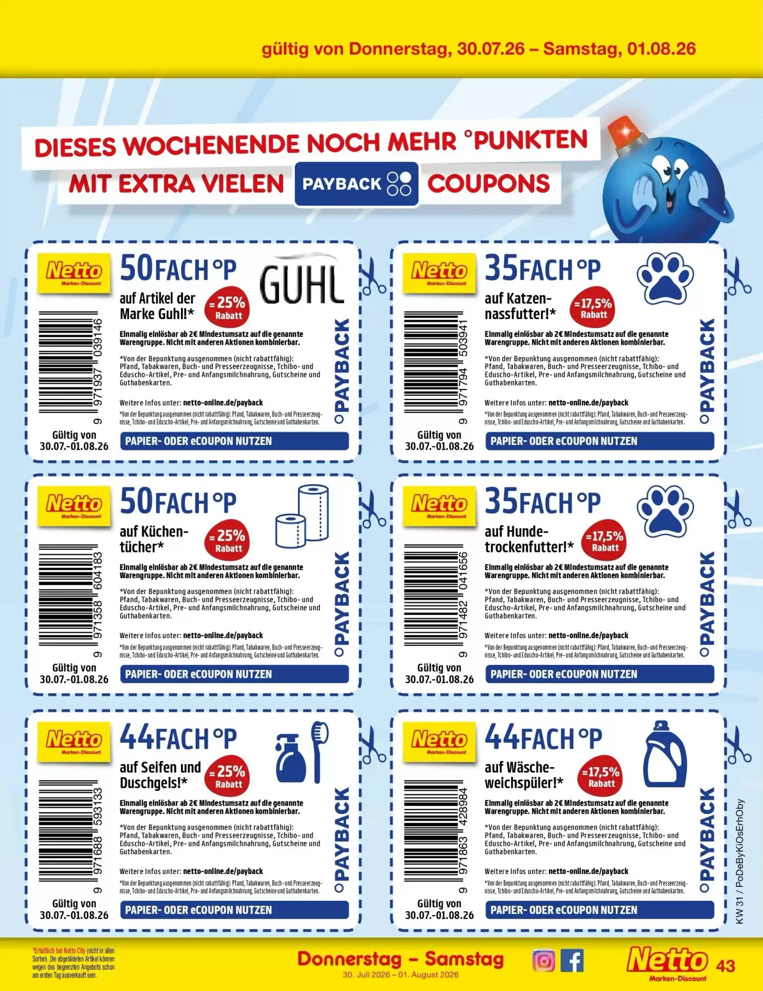 Netto Marken-Discount Prospekt (ab 27.07.2026) zum Blättern - Seite 62