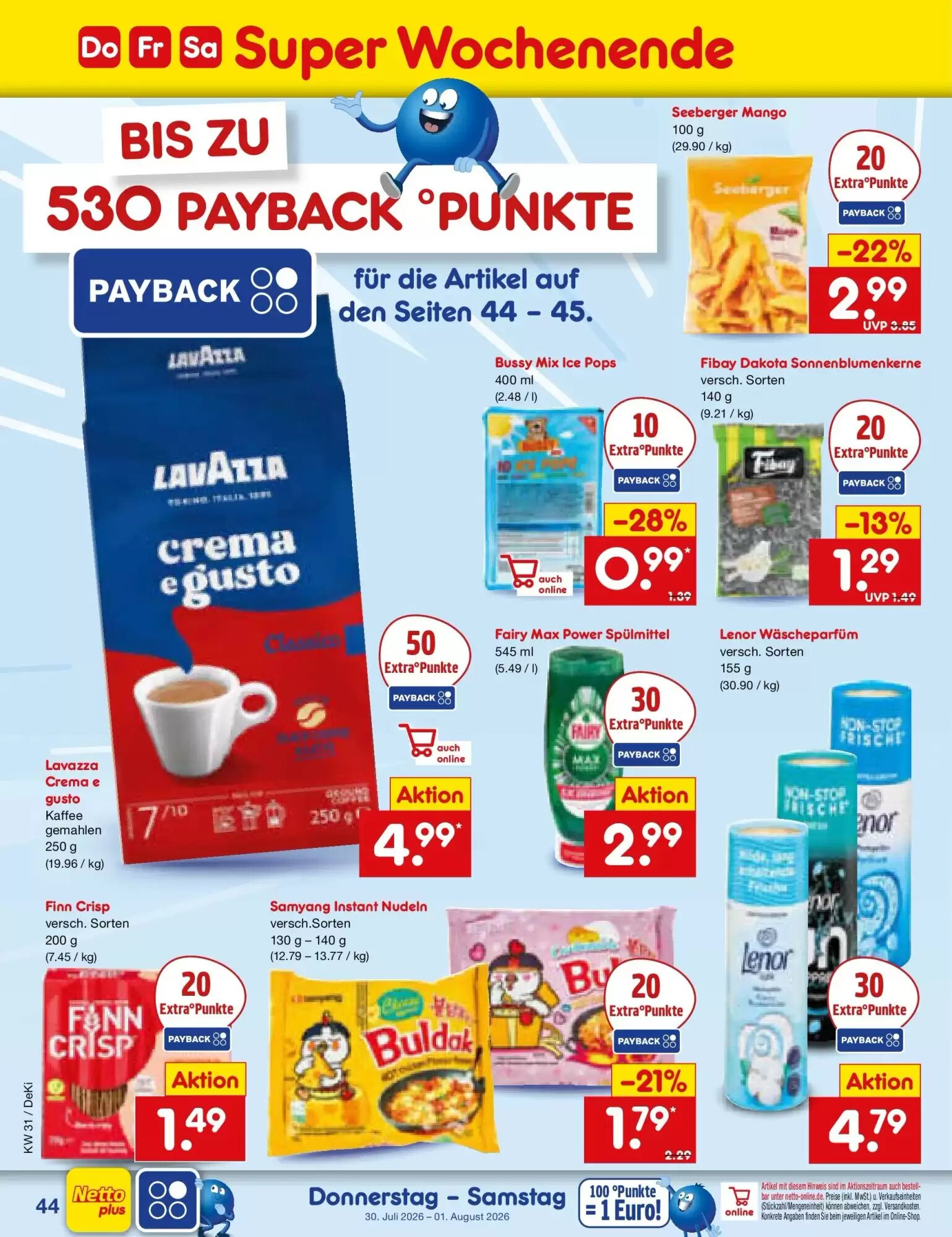 Netto Marken-Discount Prospekt (ab 27.07.2026) zum Blättern - Seite 63