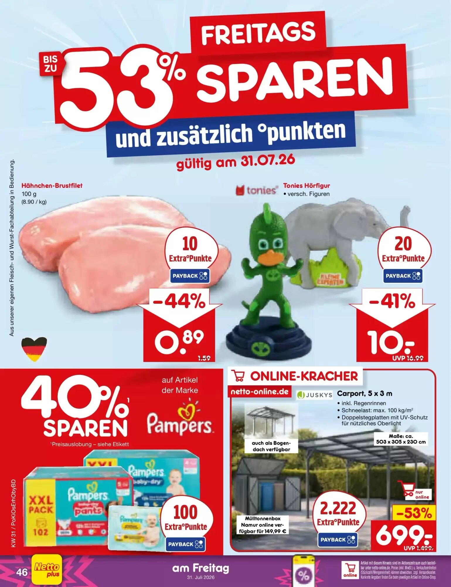 Netto Marken-Discount Prospekt (ab 27.07.2026) zum Blättern - Seite 65