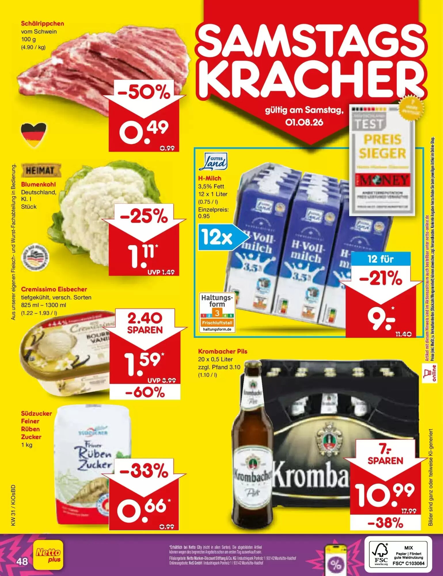 Netto Marken-Discount Prospekt (ab 27.07.2026) zum Blättern - Seite 67
