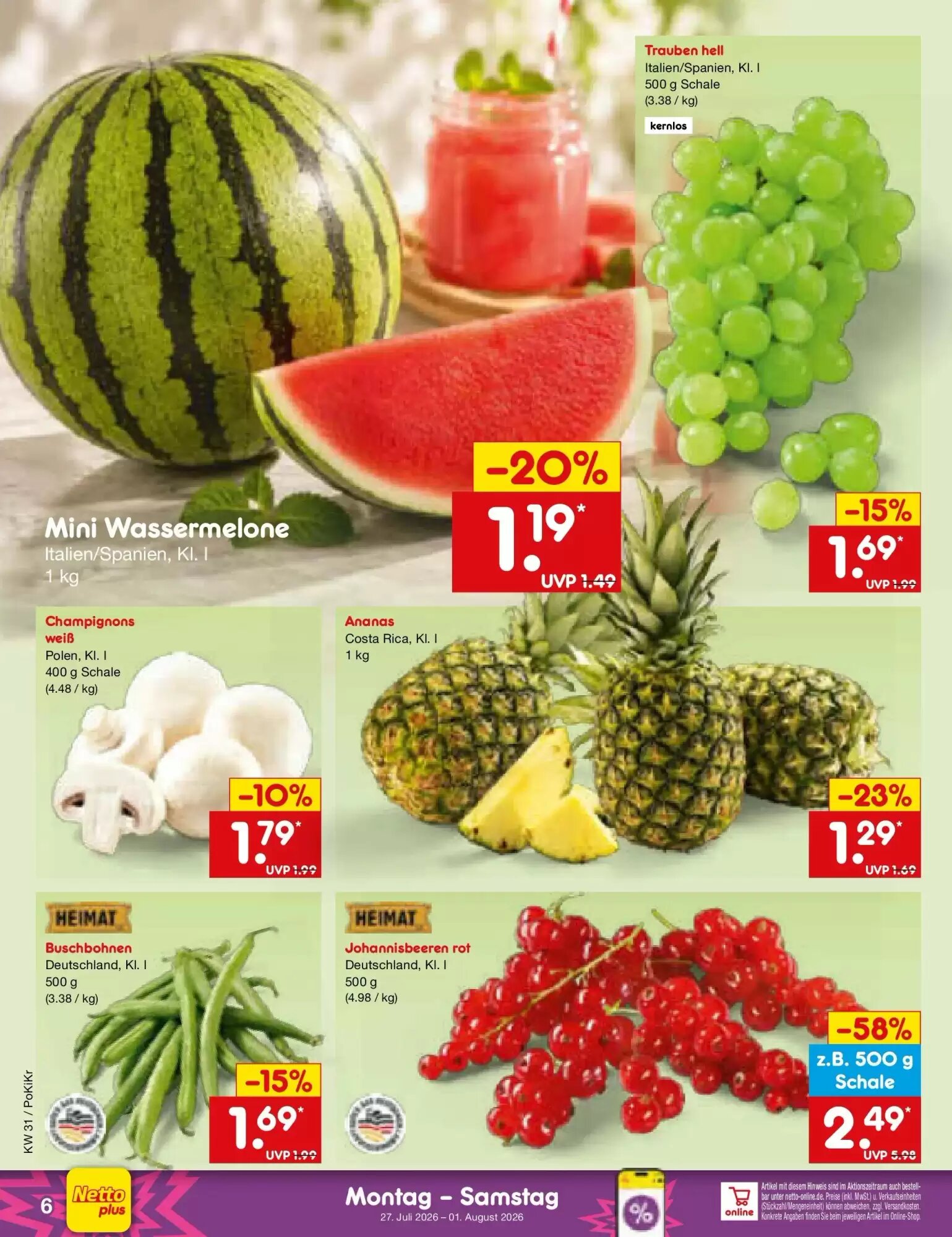 Netto Marken-Discount Prospekt (ab 27.07.2026) zum Blättern - Seite 8