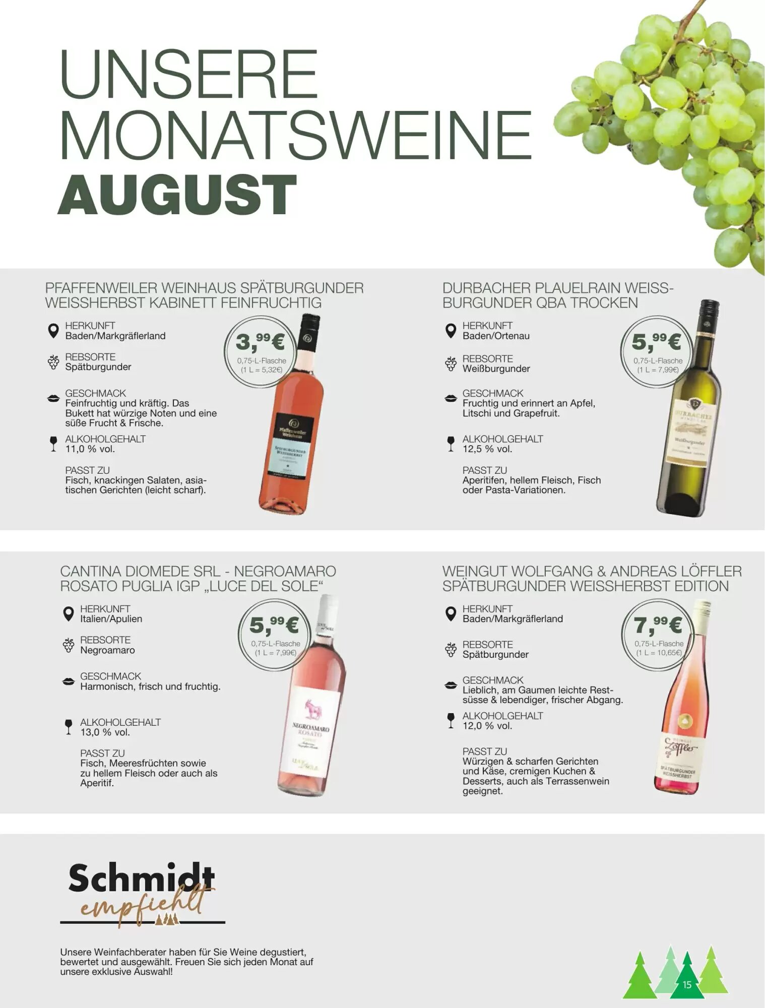 Schmidt's Märkte Prospekt (ab 27.07.2026) zum Blättern - Seite 15