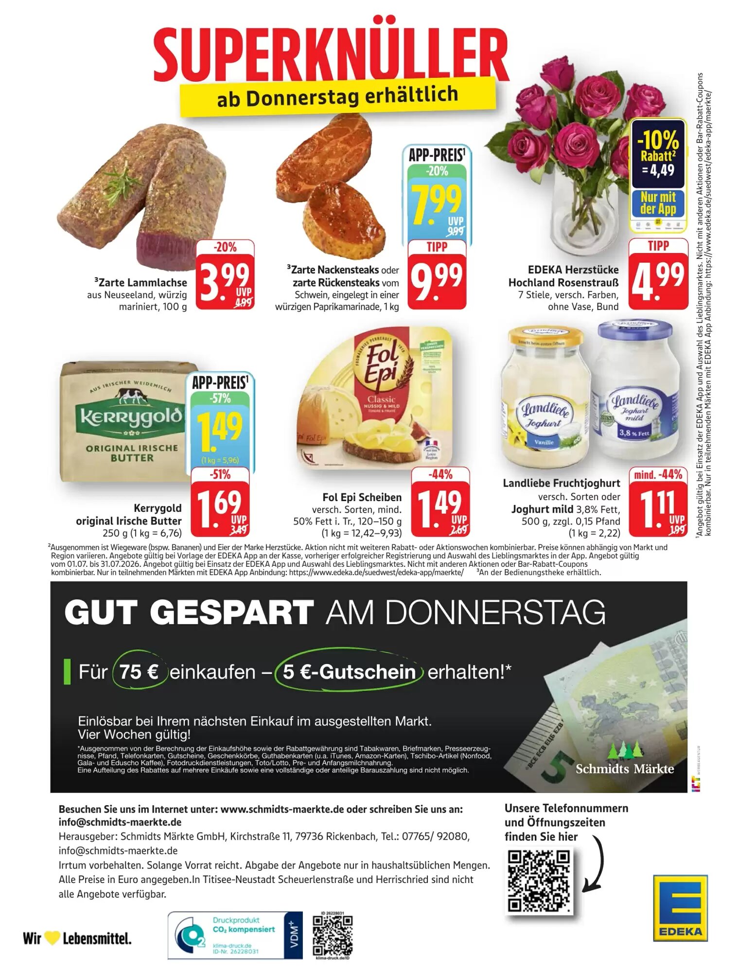 Schmidt's Märkte Prospekt (ab 27.07.2026) zum Blättern - Seite 24