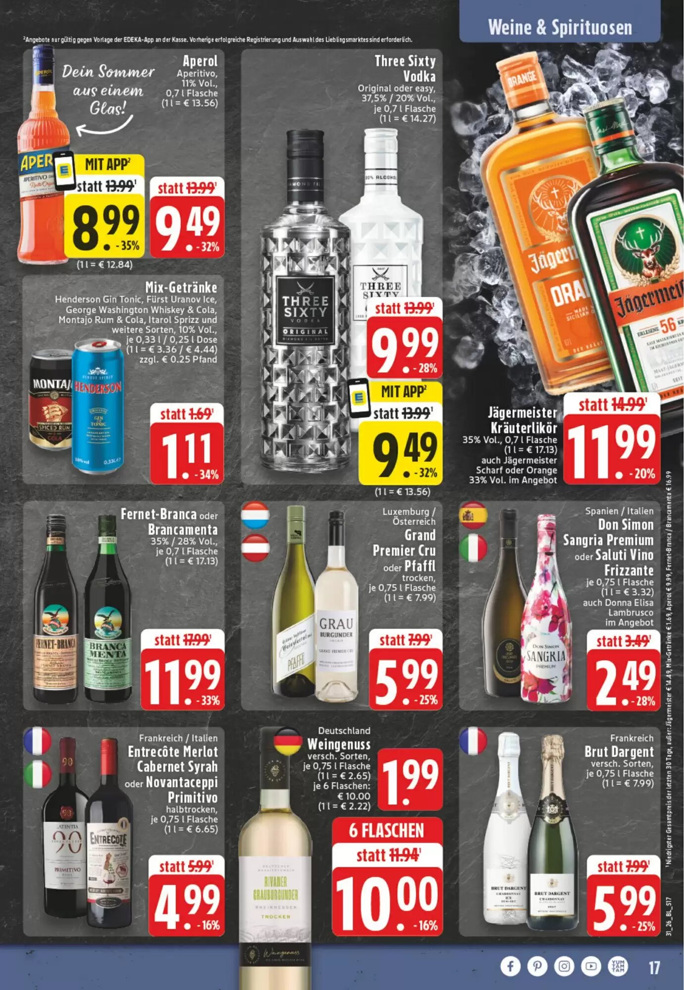 EDEKA Vogl Prospekt (ab 27.07.2026) zum Blättern - Seite 19