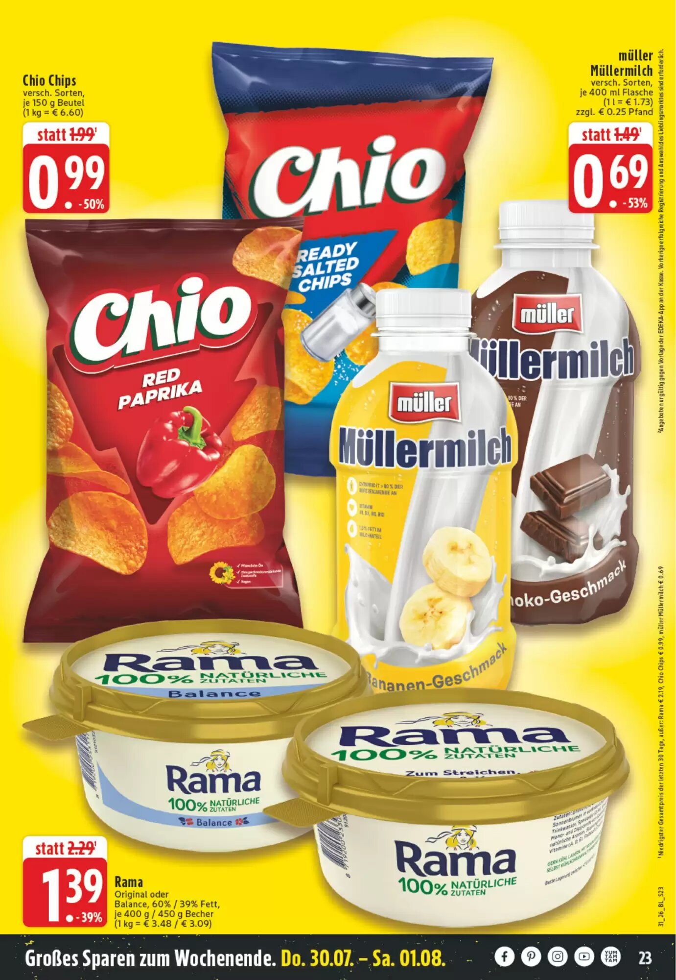 EDEKA Vogl Prospekt (ab 27.07.2026) zum Blättern - Seite 25