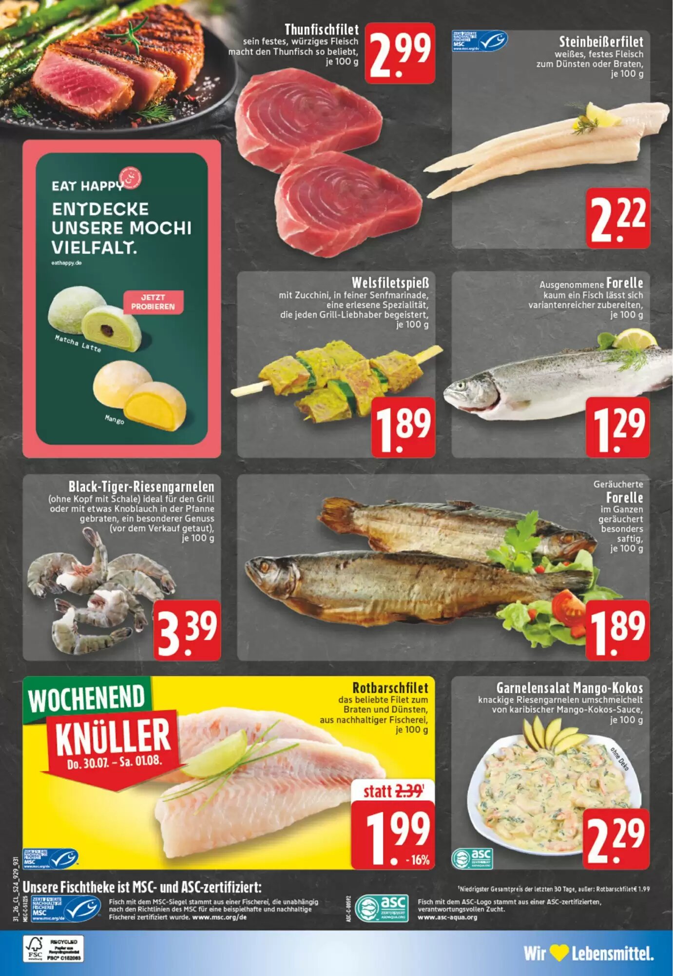 EDEKA Vogl Prospekt (ab 27.07.2026) zum Blättern - Seite 26