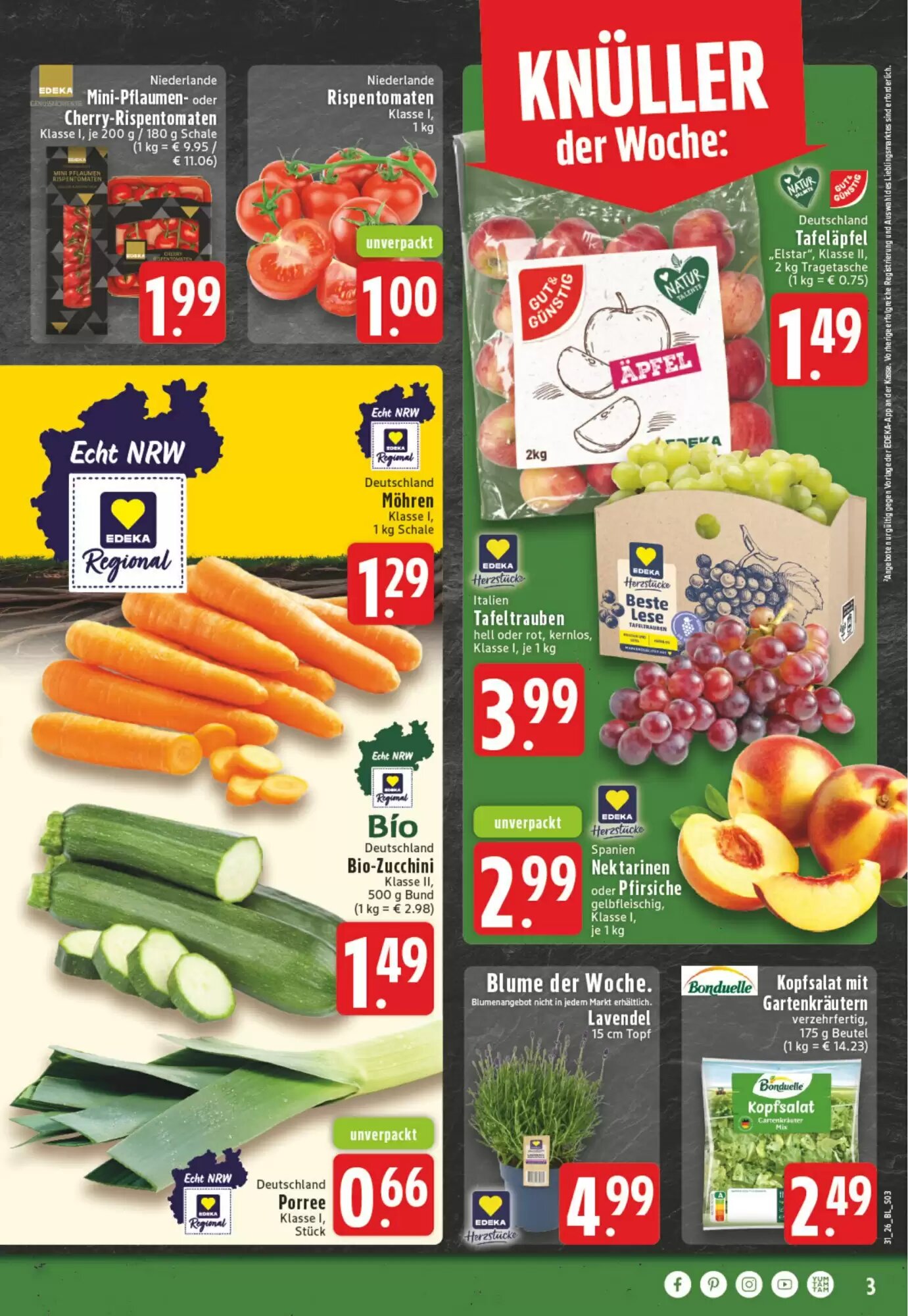 EDEKA Vogl Prospekt (ab 27.07.2026) zum Blättern - Seite 3