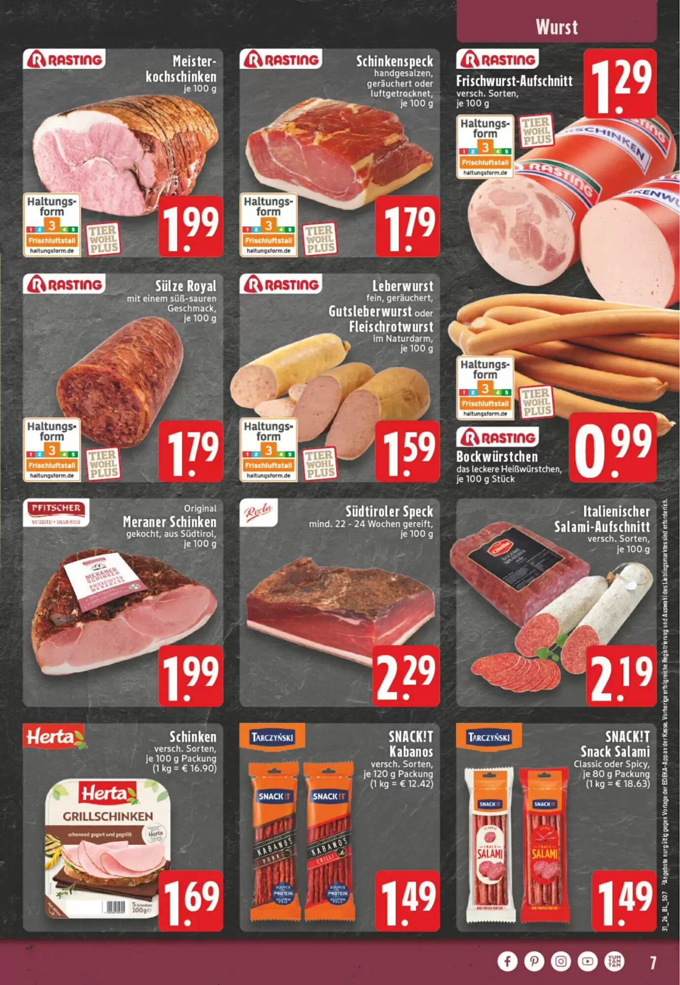 EDEKA Vogl Prospekt (ab 27.07.2026) zum Blättern - Seite 9