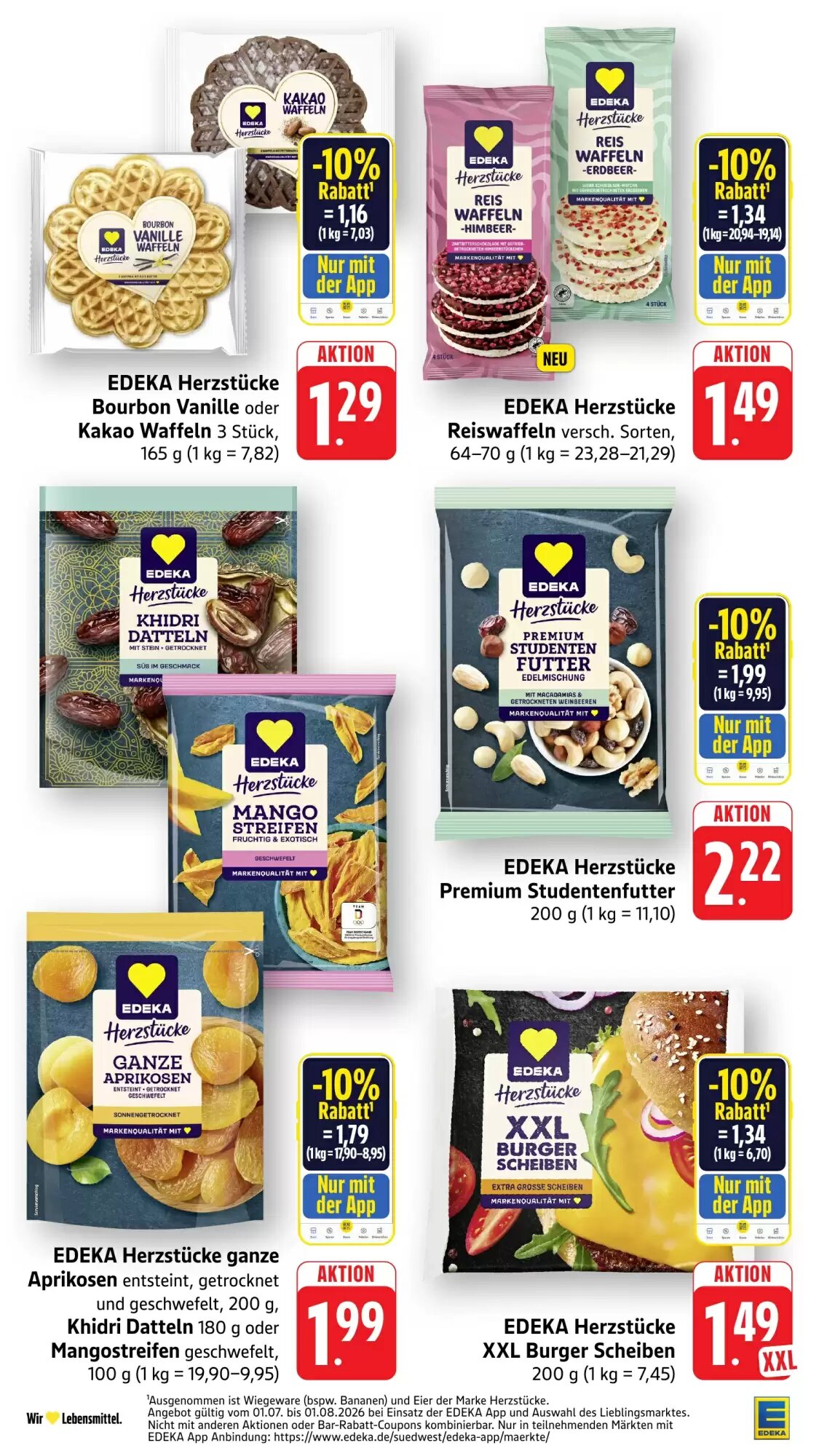 EDEKA Stralsund Prospekt (ab 27.07.2026) zum Blättern - Seite 15