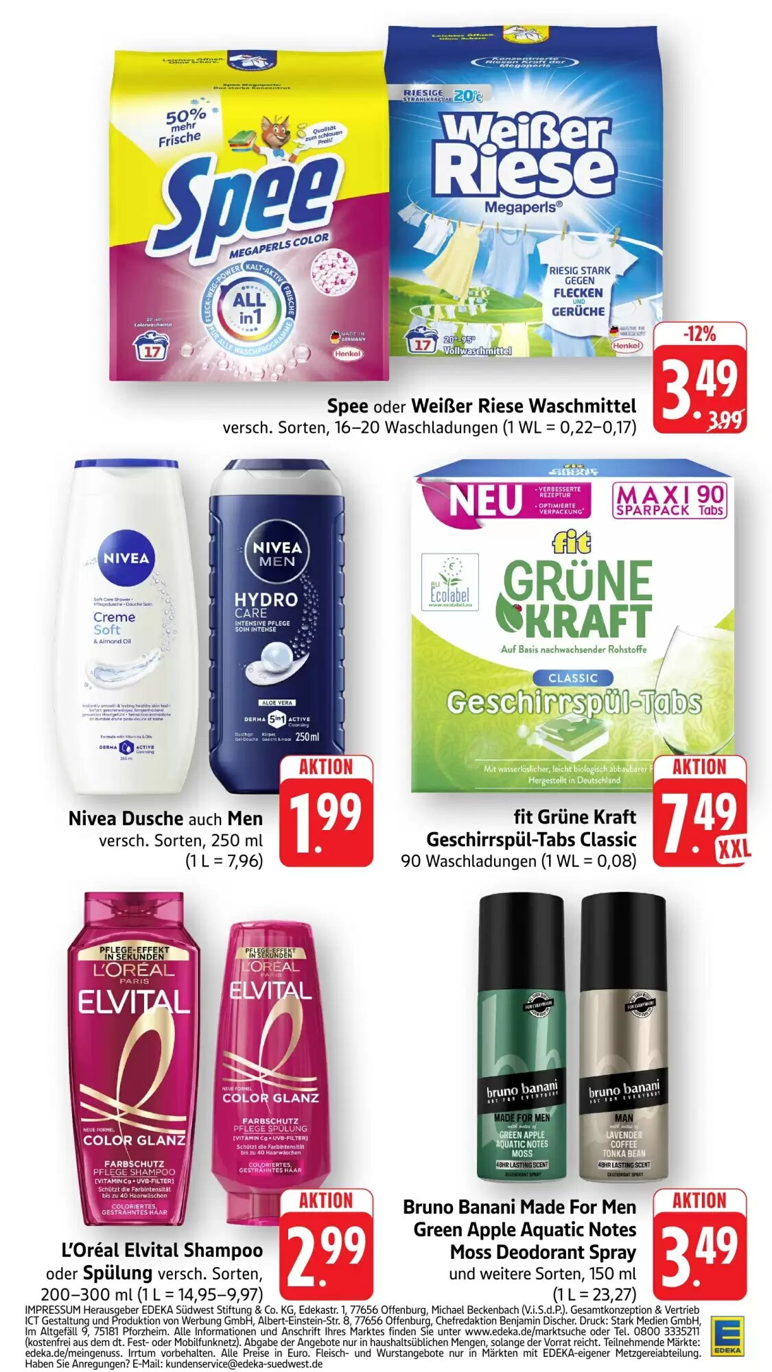 EDEKA Stralsund Prospekt (ab 27.07.2026) zum Blättern - Seite 34