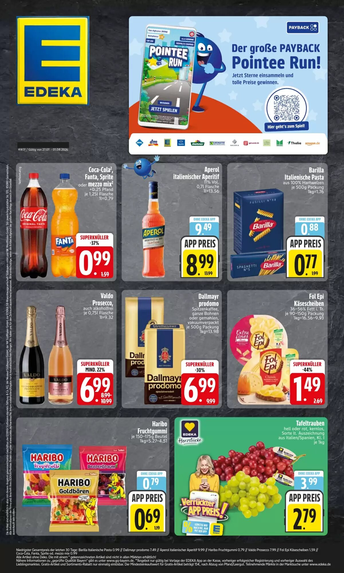 Edeka Stenger Prospekt (ab 27.07.2026) zum Blättern - Seite 1