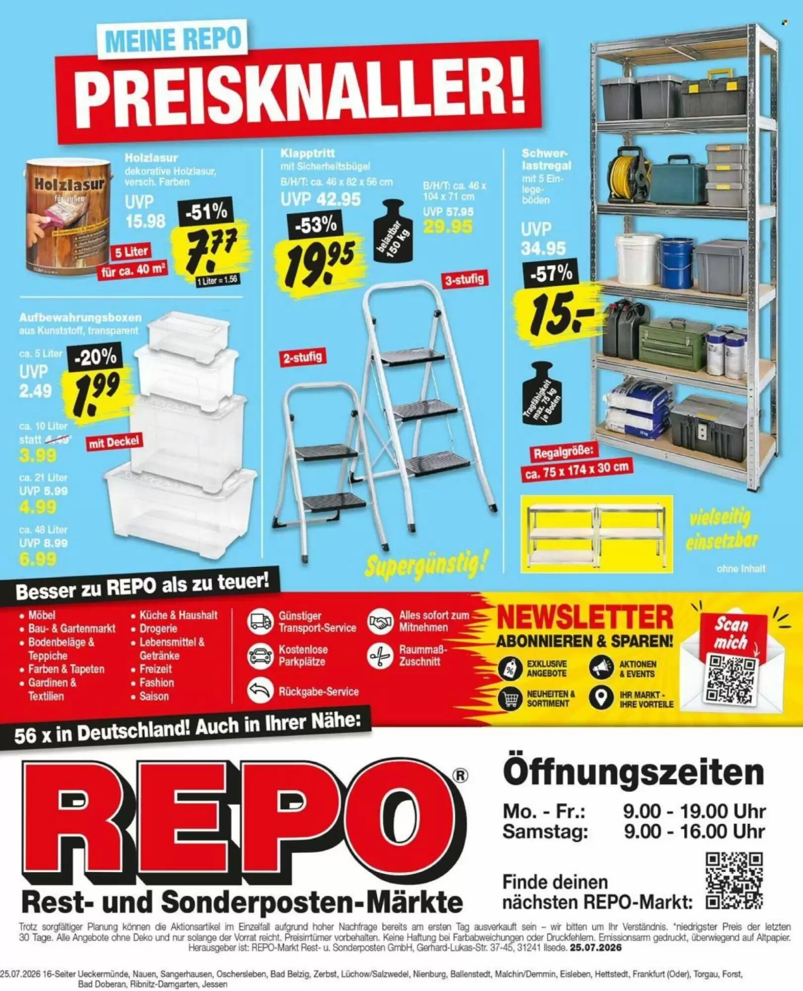 Repo Markt Prospekt (ab 27.07.2026) zum Blättern - Seite 16