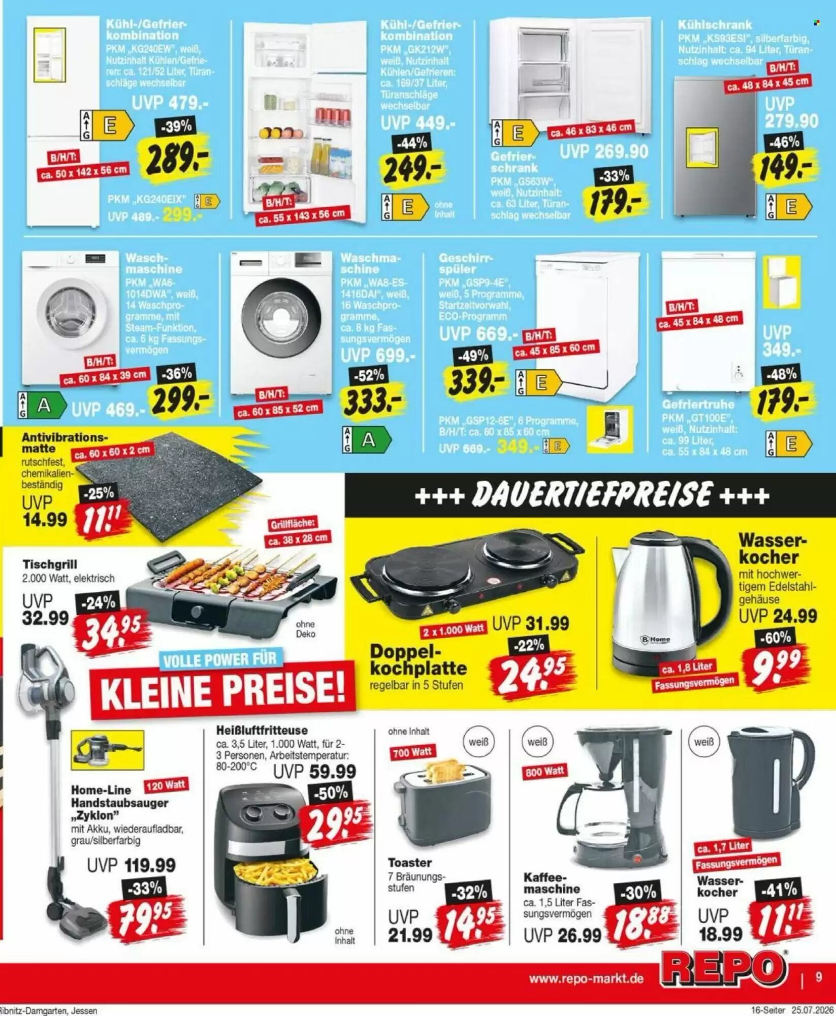 Repo Markt Prospekt (ab 27.07.2026) zum Blättern - Seite 9