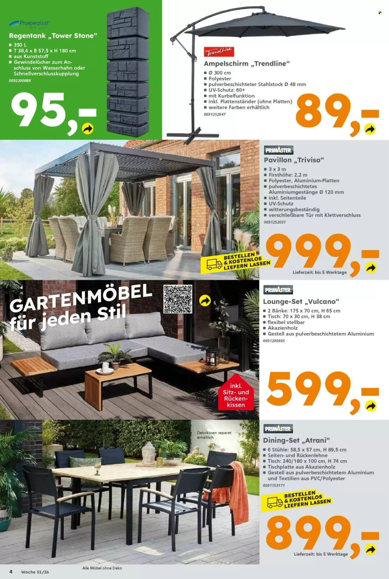 Globus Baumarkt Prospekt (ab 27.07.2026) zum Blättern - Seite 4