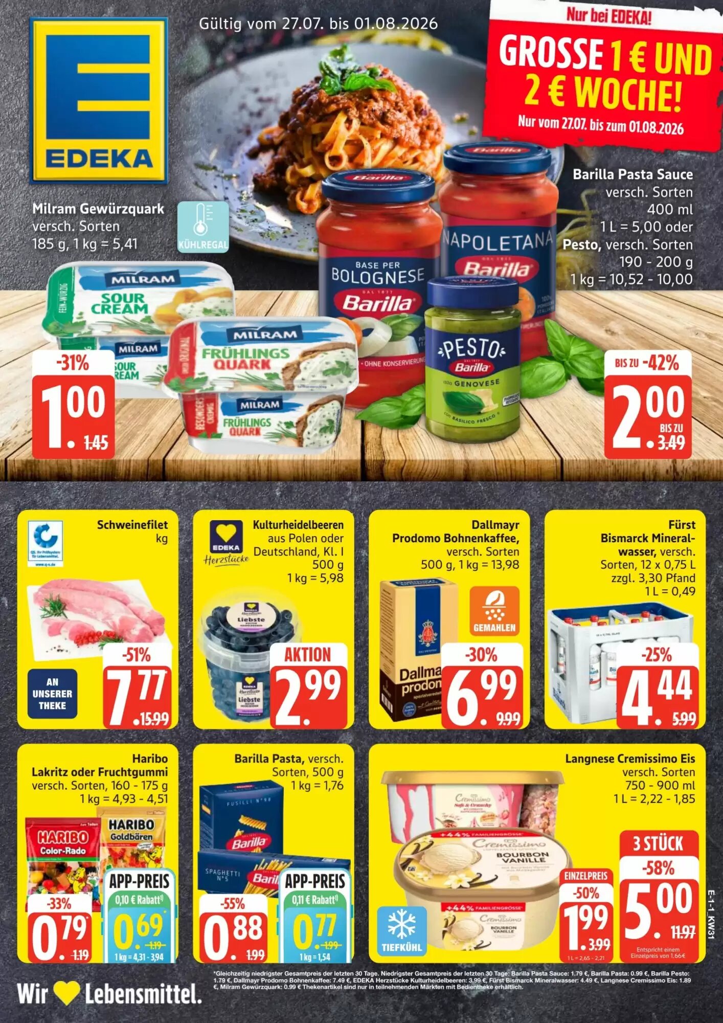 Edeka24 Prospekt (ab 27.07.2026) zum Blättern - Seite 1