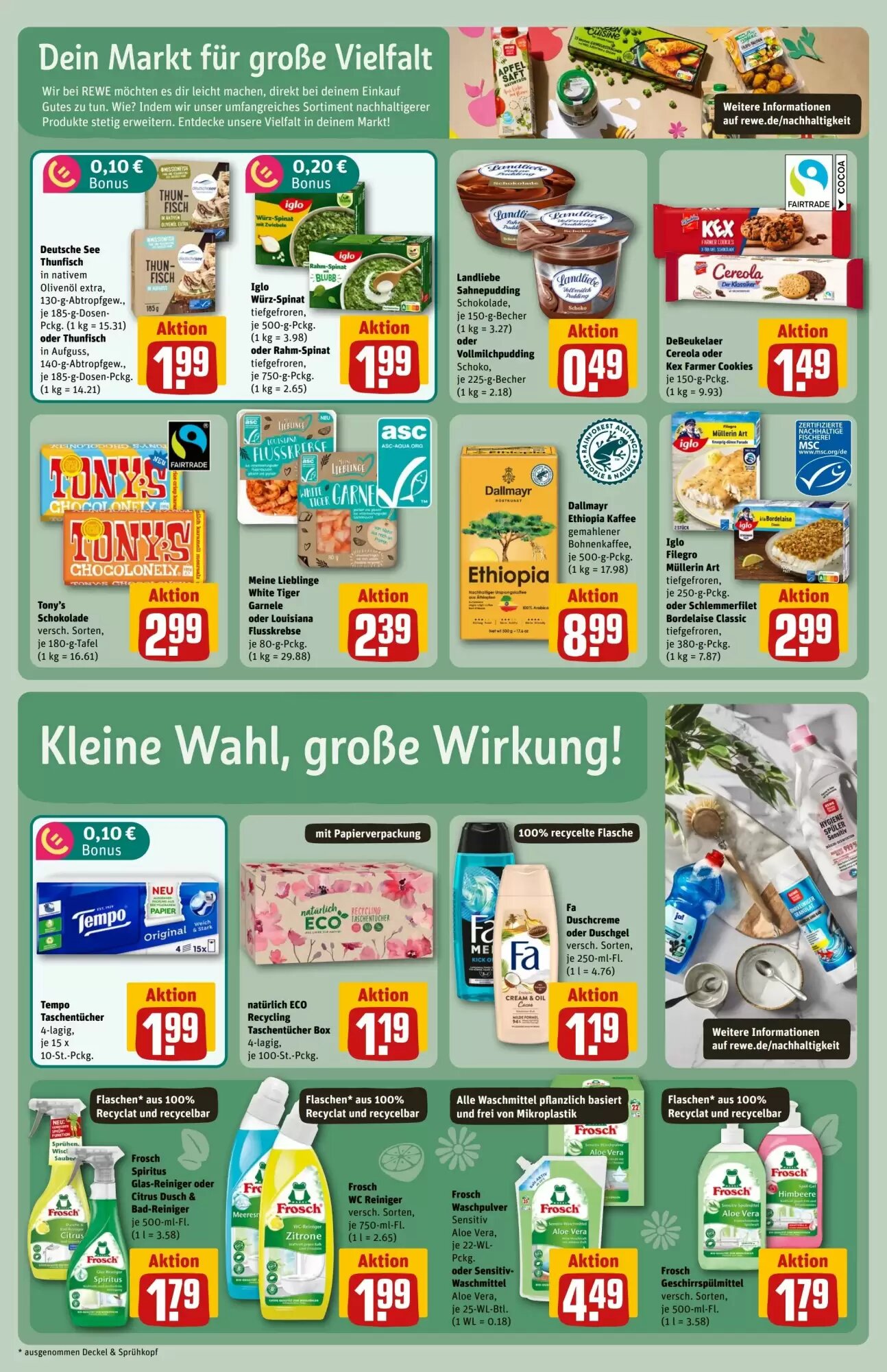 REWE Center Prospekt (ab 27.07.2026) zum Blättern - Seite 21
