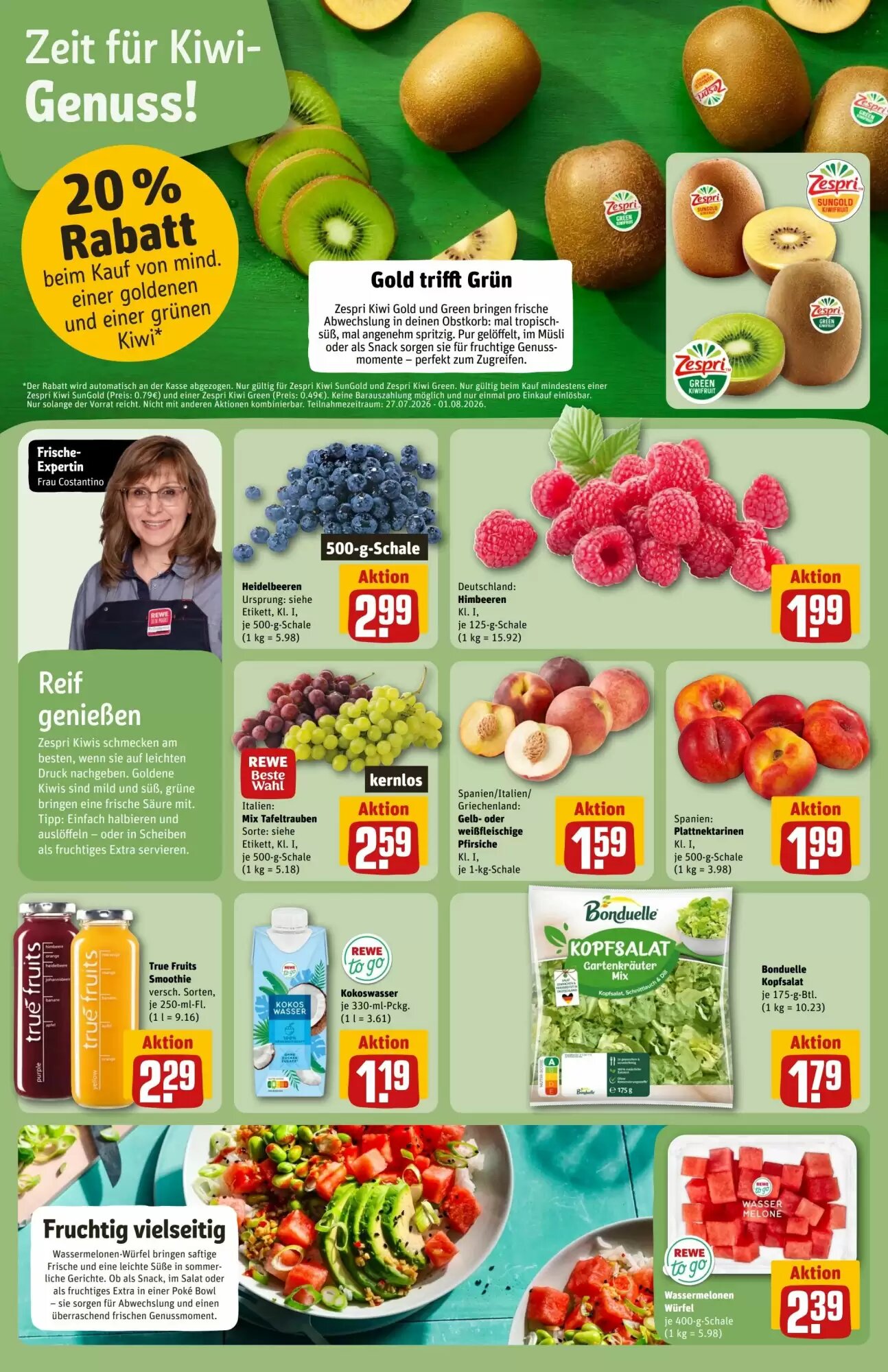 REWE Center Prospekt (ab 27.07.2026) zum Blättern - Seite 6