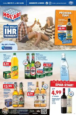 Hol'ab Getränkemarkt Prospekt (ab 27.07.2026) zum Blättern