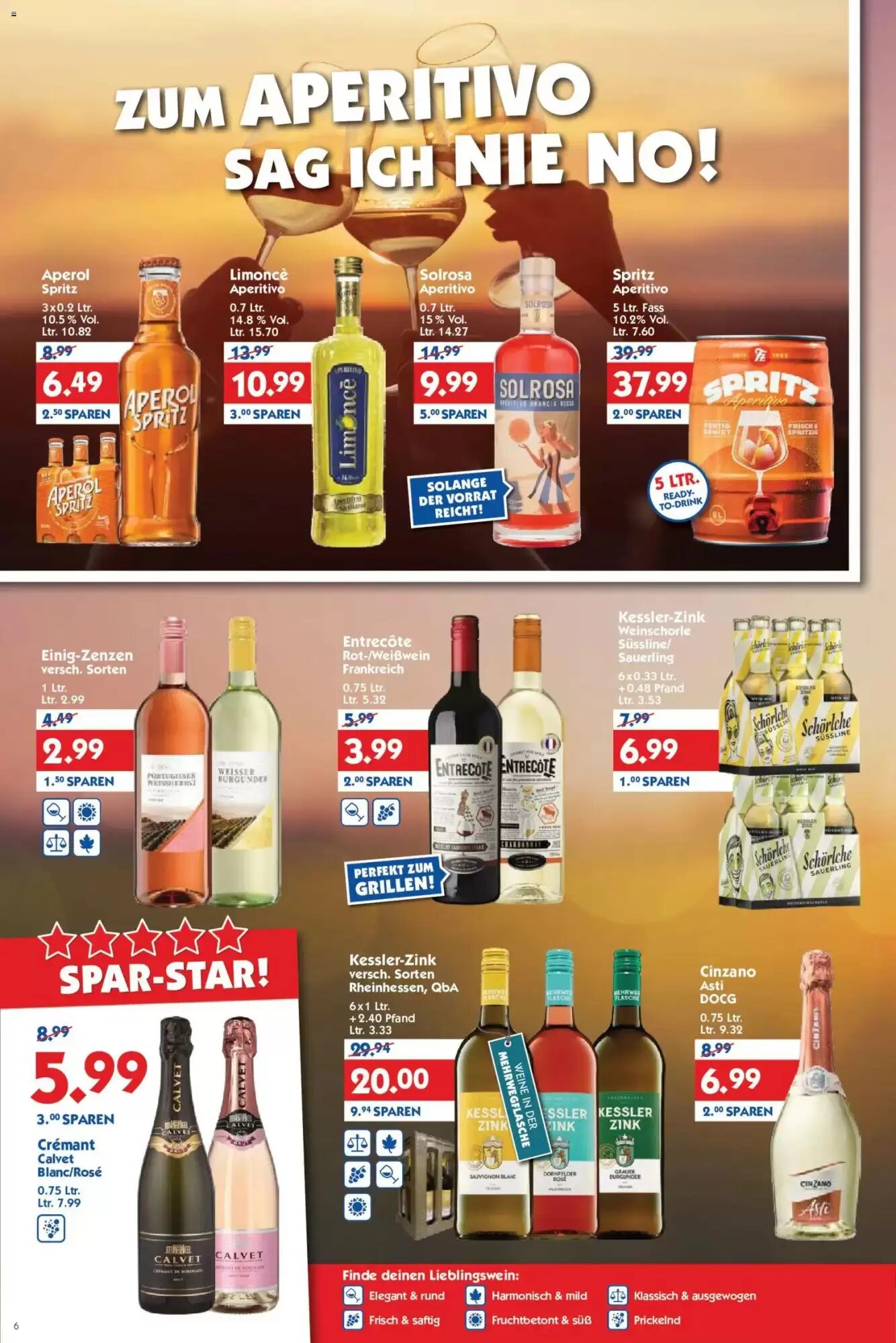 Hol'ab Getränkemarkt Prospekt (ab 27.07.2026) zum Blättern - Seite 6