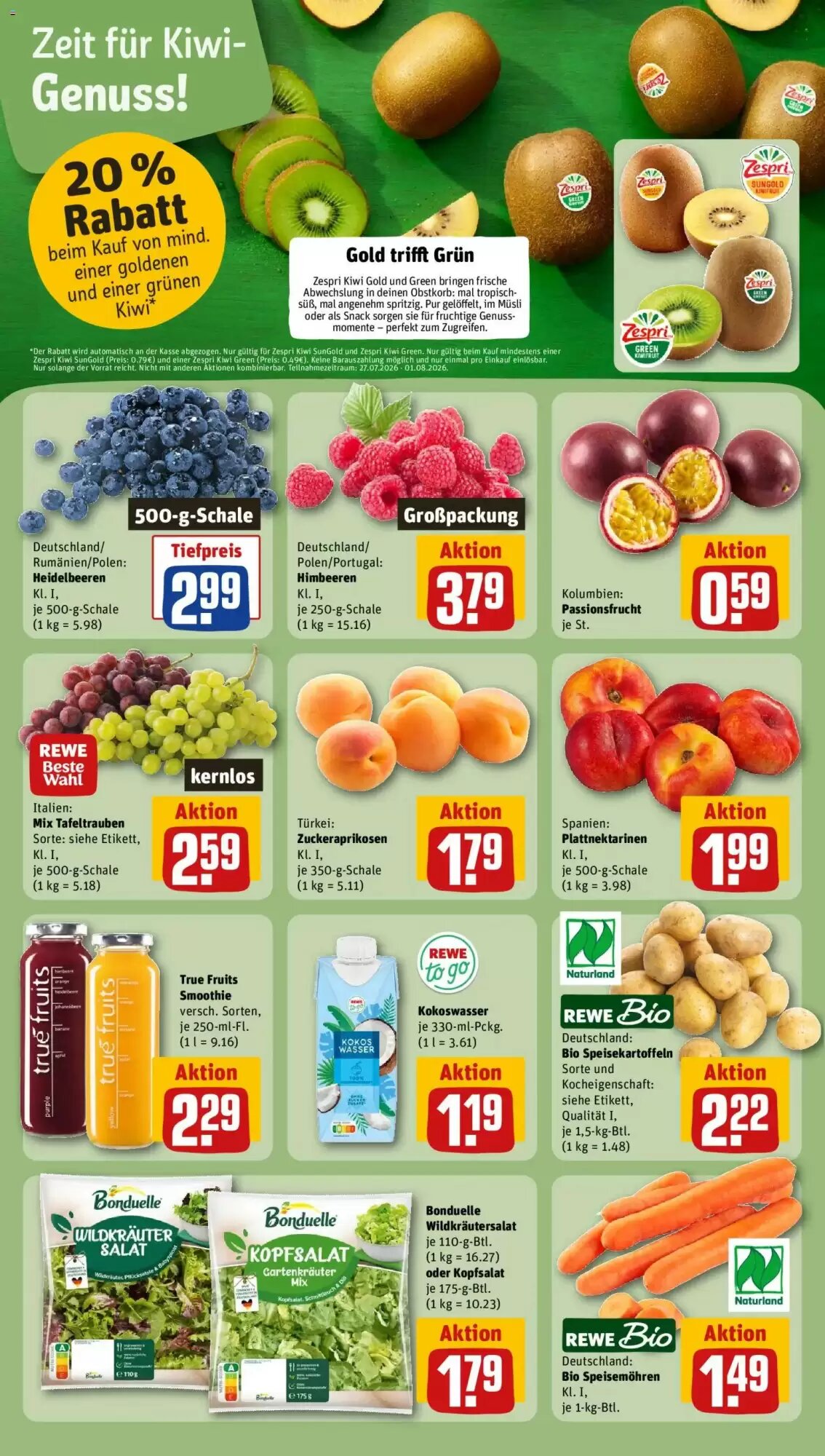 REWE Kaufpark Prospekt (ab 27.07.2026) zum Blättern - Seite 4
