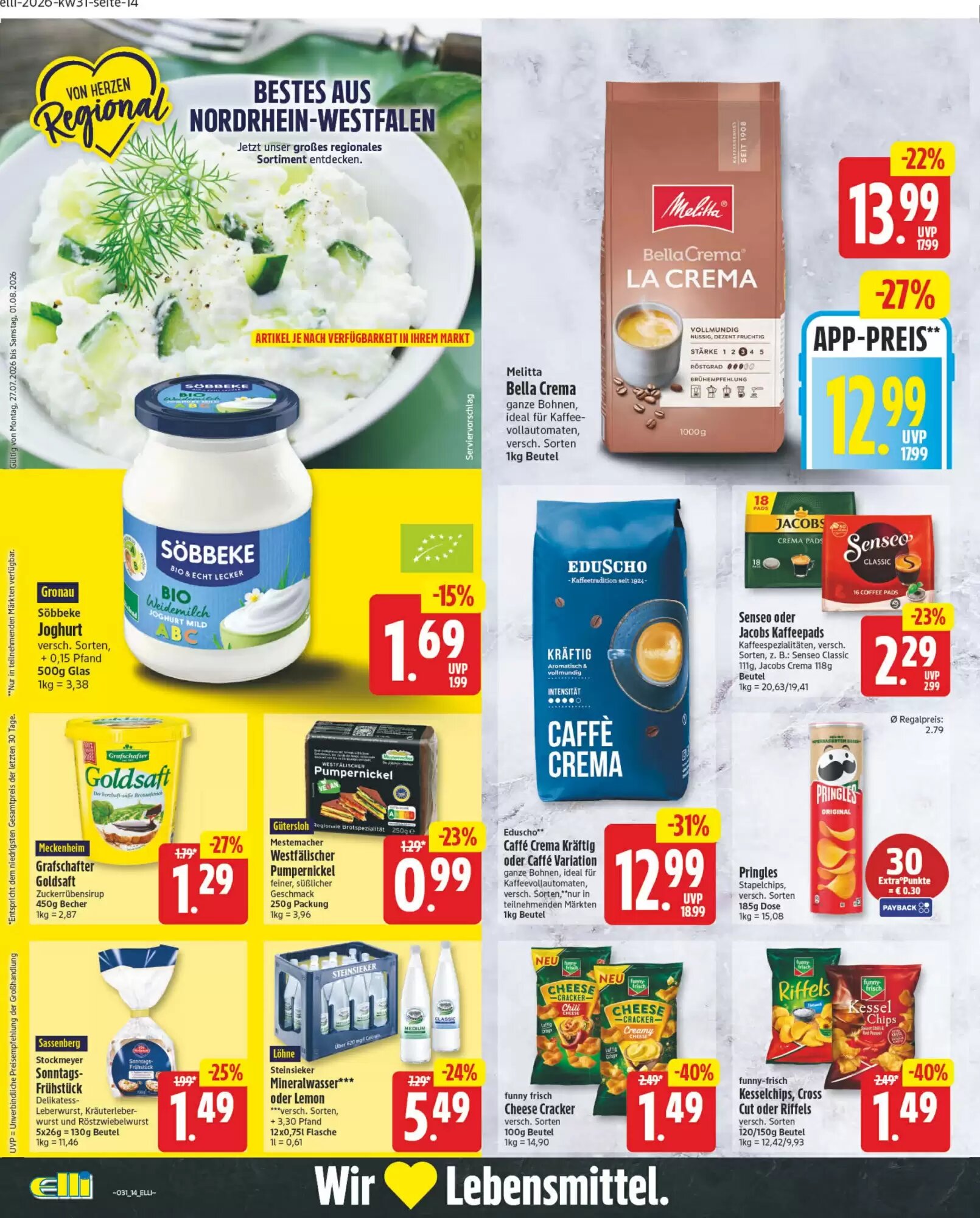 Elli Markt Prospekt (ab 27.07.2026) zum Blättern - Seite 18