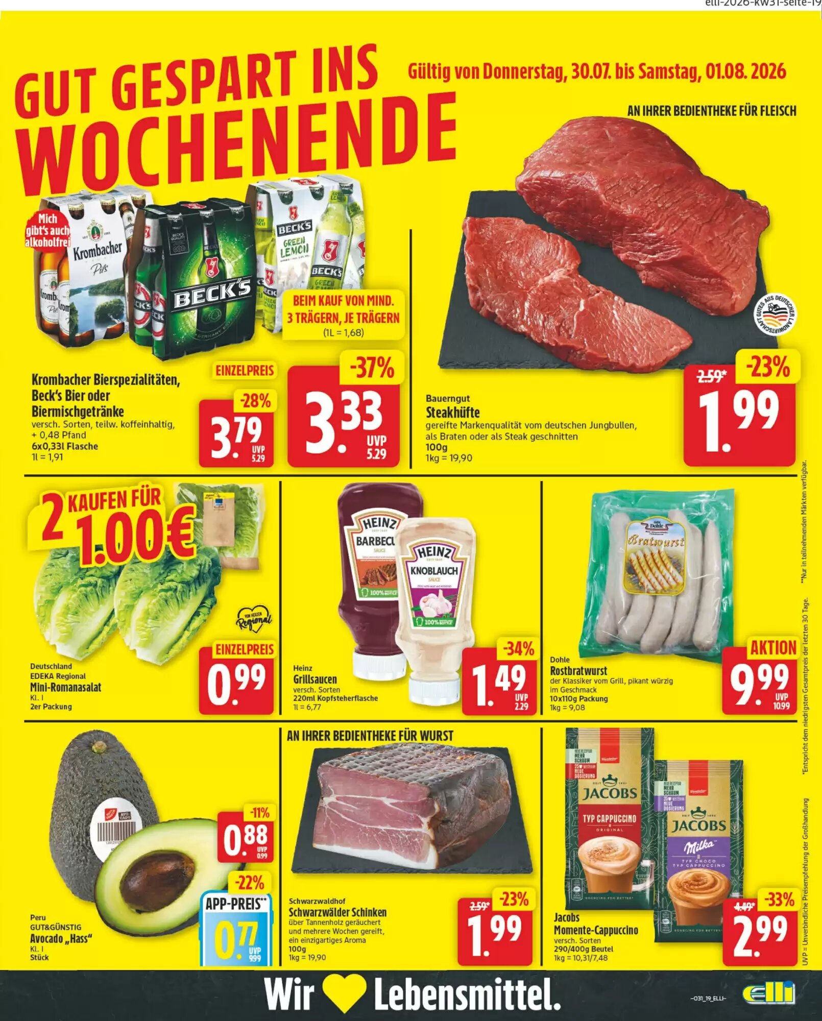 Elli Markt Prospekt (ab 27.07.2026) zum Blättern - Seite 23