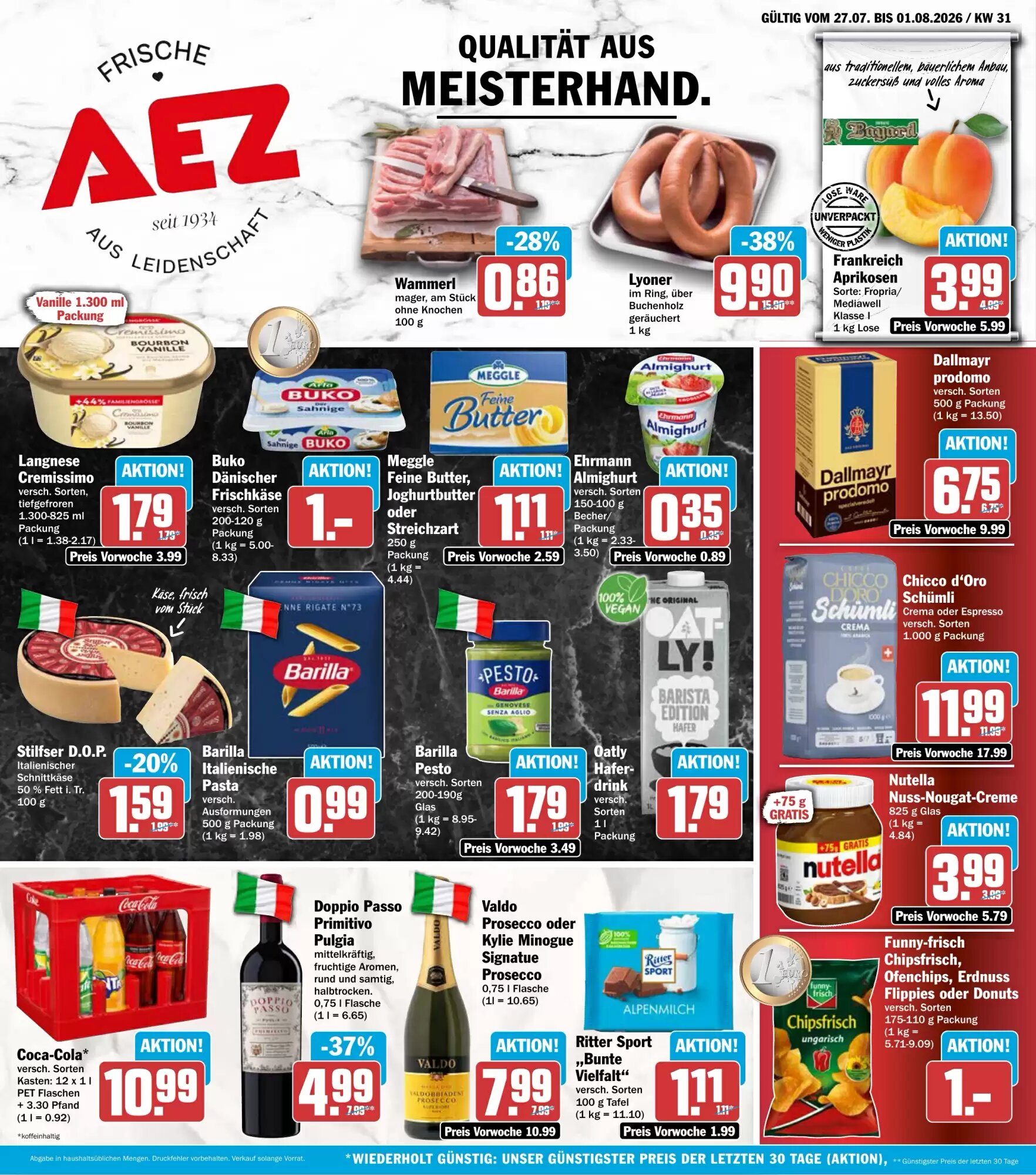 AEZ Prospekt (ab 27.07.2026) zum Blättern - Seite 1