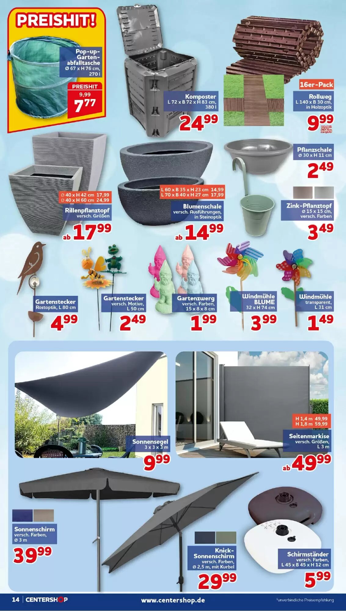 CENTERSHOP Prospekt (ab 27.07.2026) zum Blättern - Seite 14
