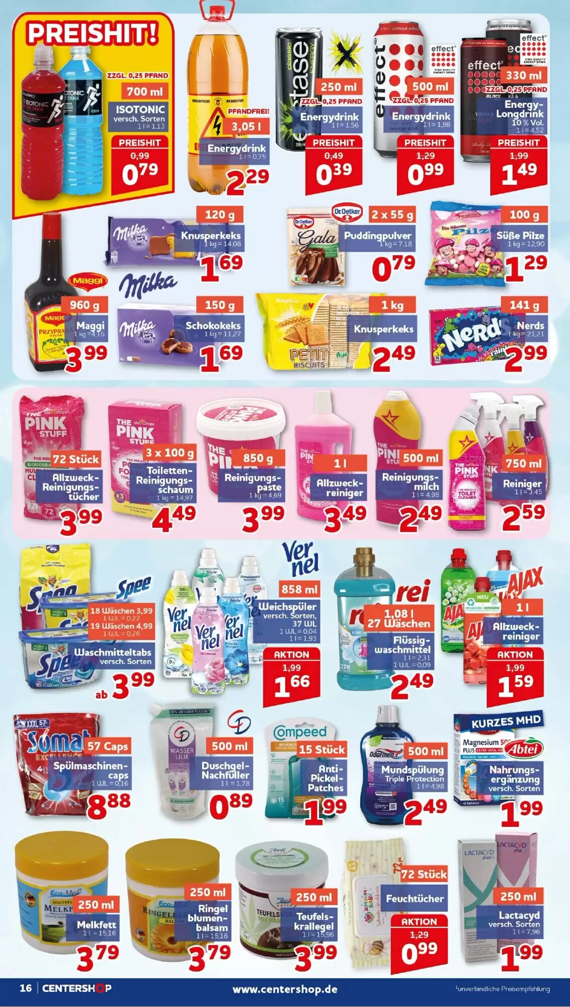 CENTERSHOP Prospekt (ab 27.07.2026) zum Blättern - Seite 16