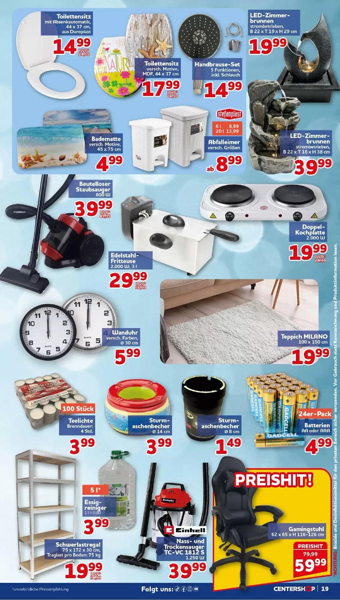 CENTERSHOP Prospekt (ab 27.07.2026) zum Blättern - Seite 19