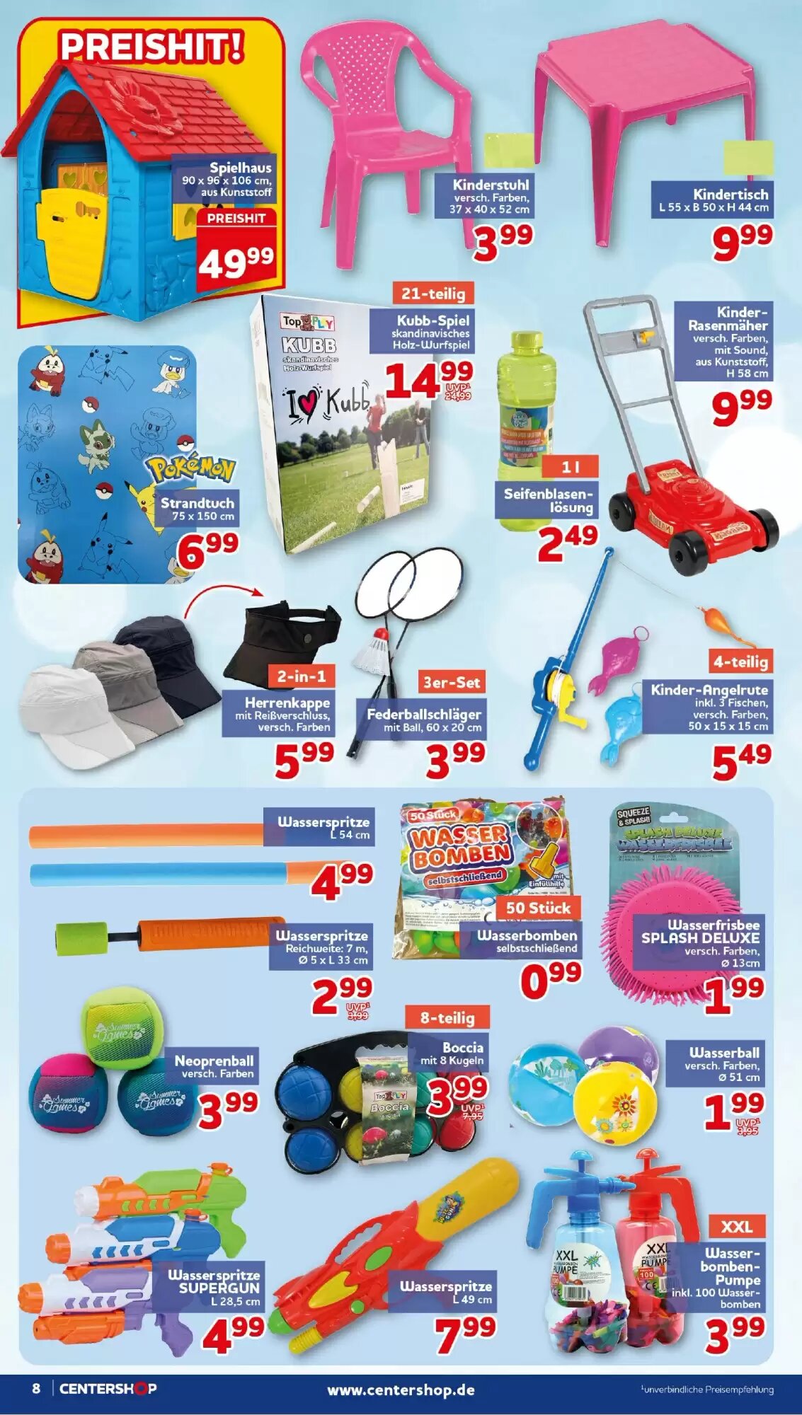 CENTERSHOP Prospekt (ab 27.07.2026) zum Blättern - Seite 8