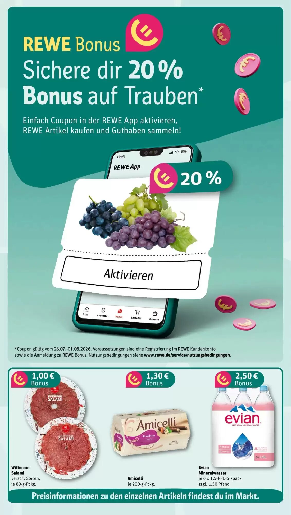 REWE Prospekt (ab 27.07.2026) zum Blättern - Seite 3