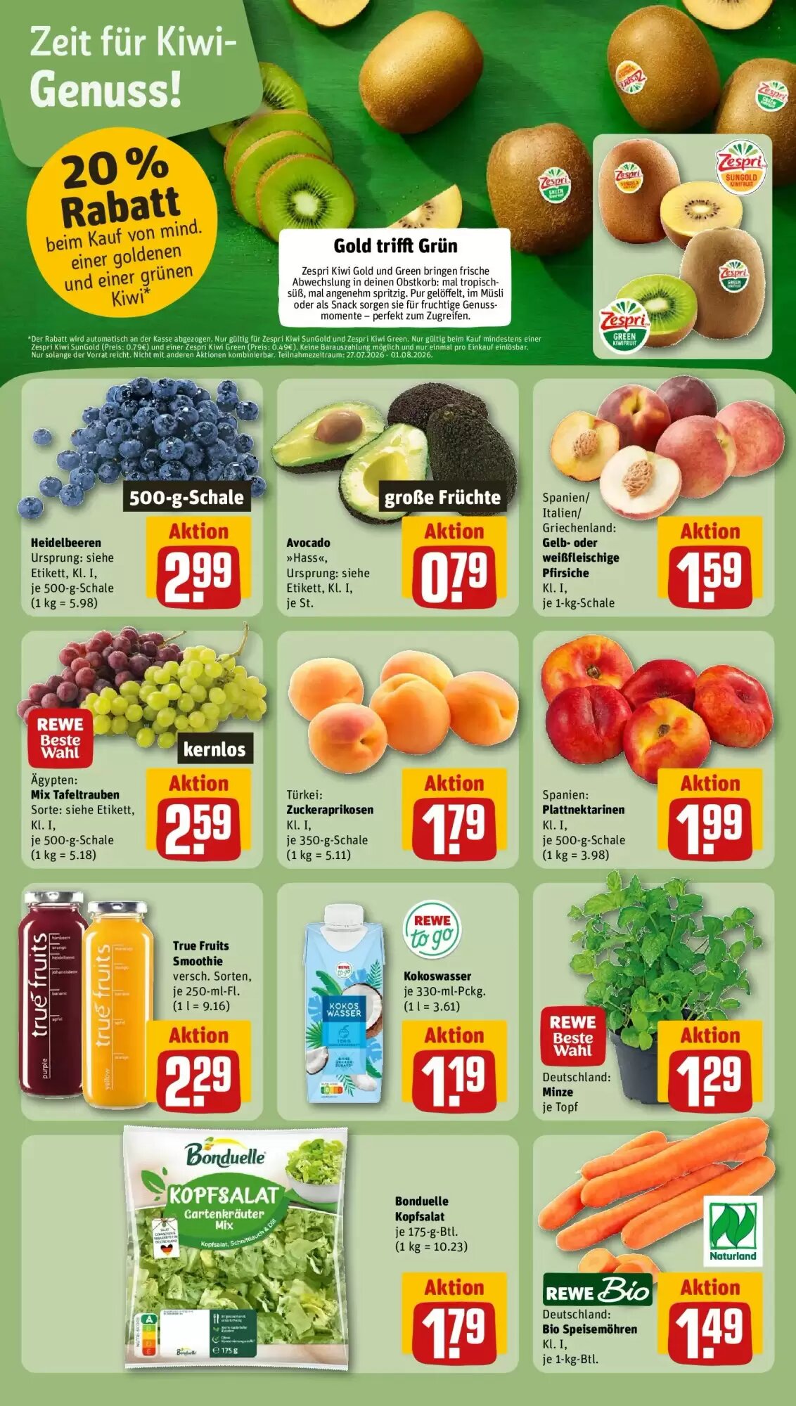 REWE Prospekt (ab 27.07.2026) zum Blättern - Seite 6