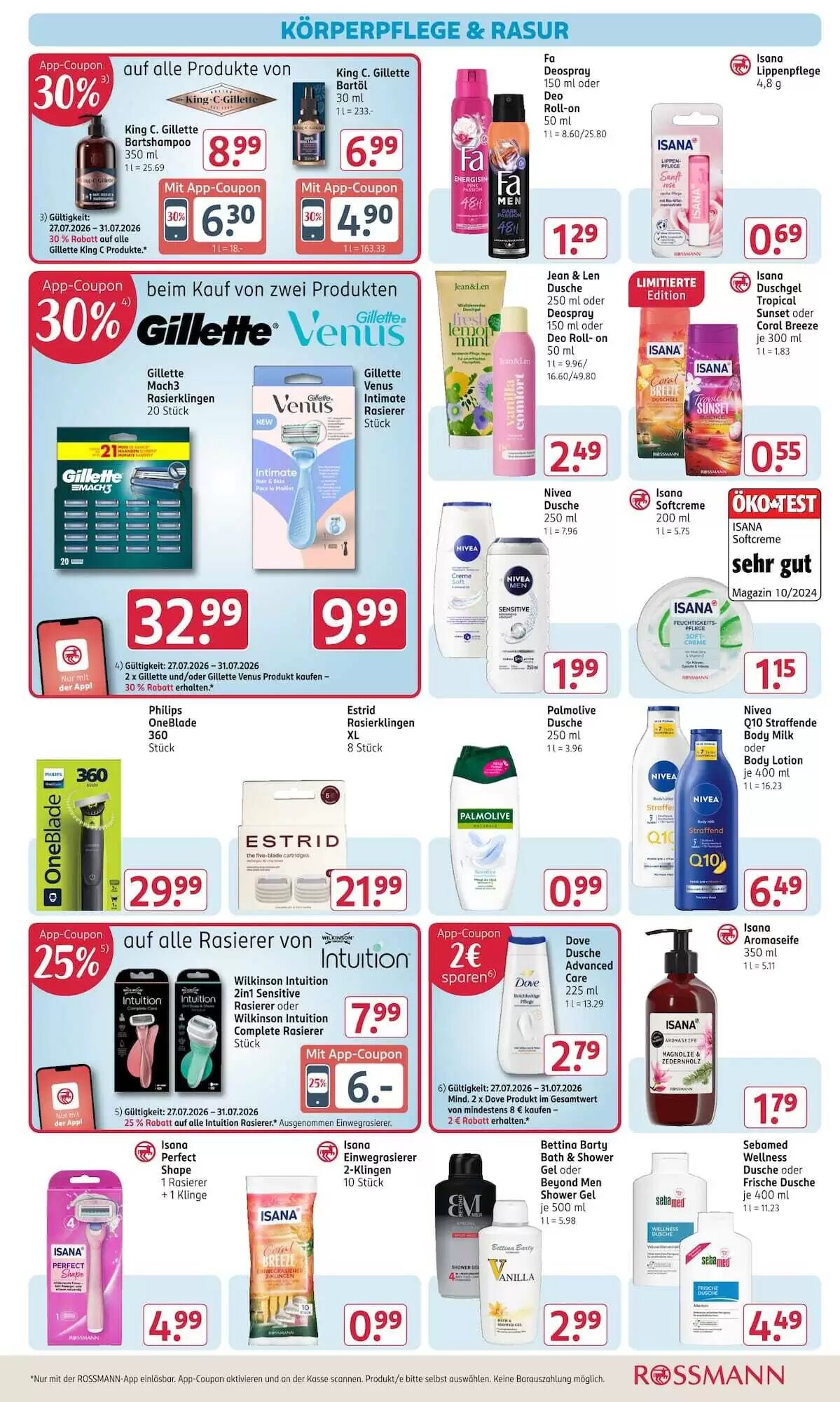 Rossmann Prospekt (ab 27.07.2026) zum Blättern - Seite 11