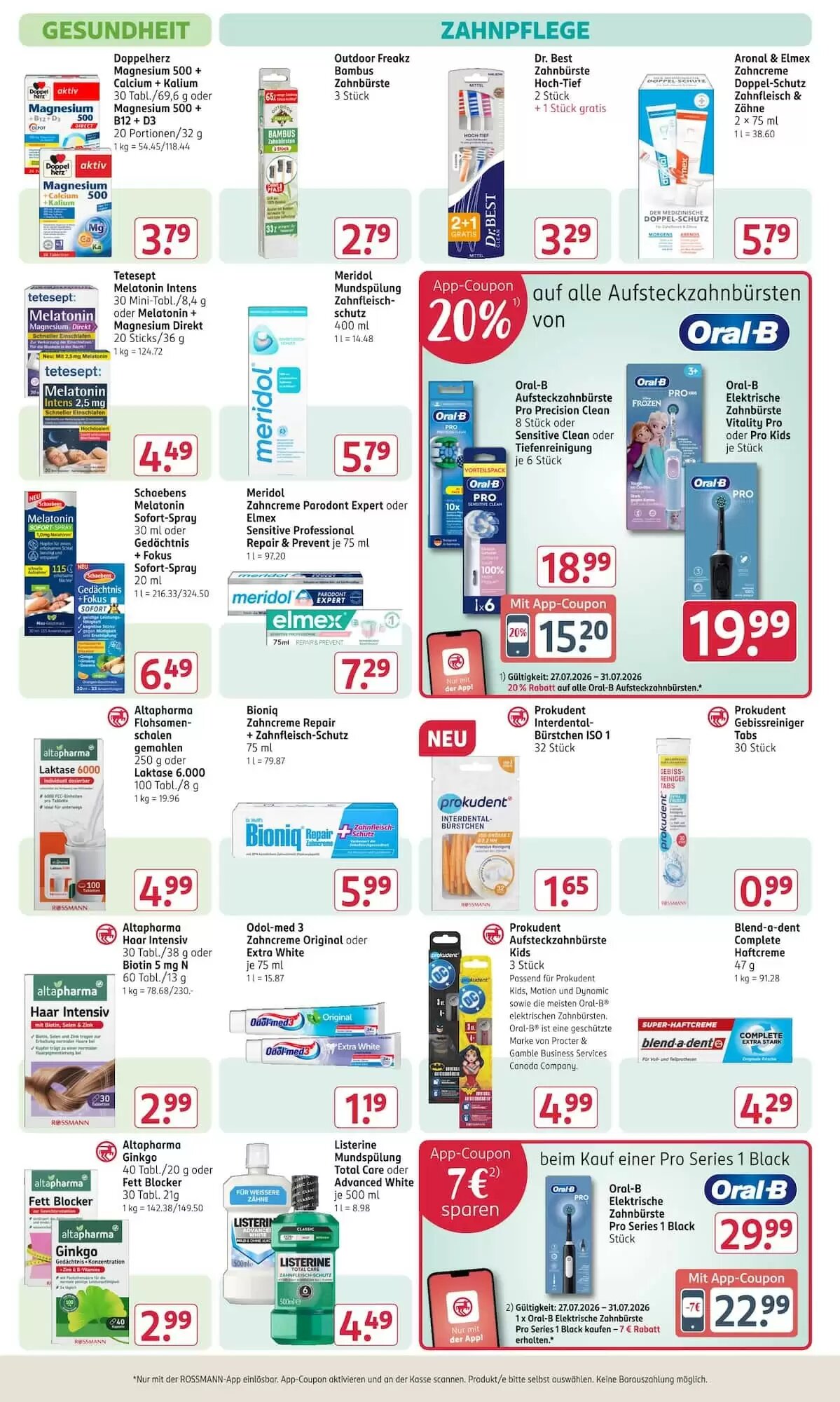 Rossmann Prospekt (ab 27.07.2026) zum Blättern - Seite 14