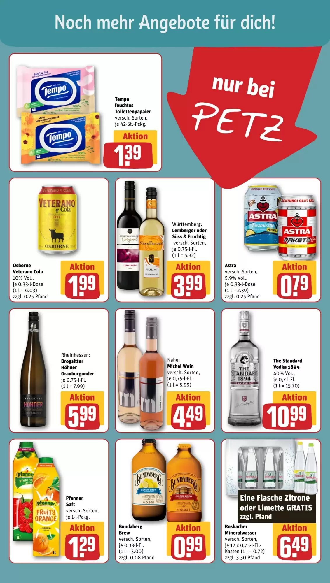 REWE PETZ Prospekt (ab 27.07.2026) zum Blättern - Seite 15