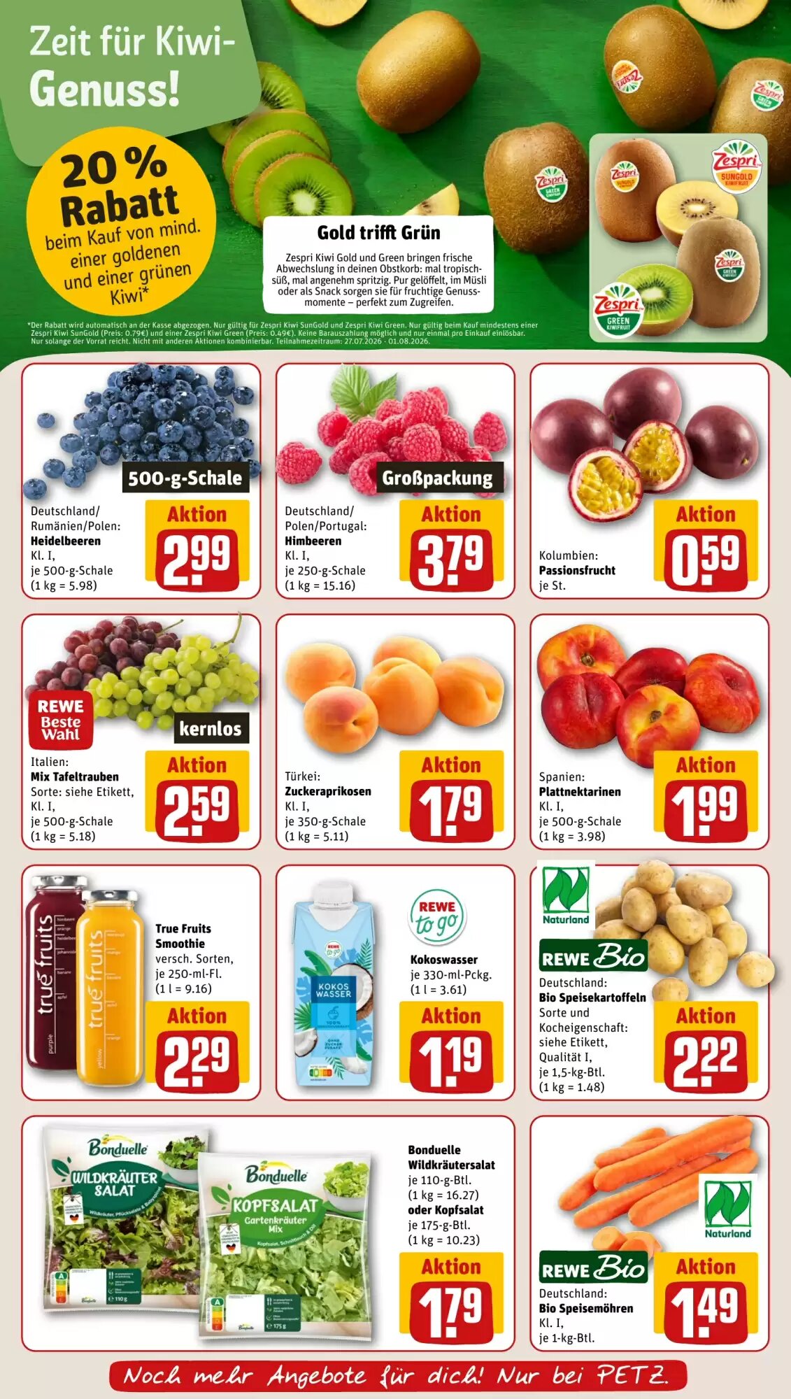 REWE PETZ Prospekt (ab 27.07.2026) zum Blättern - Seite 6