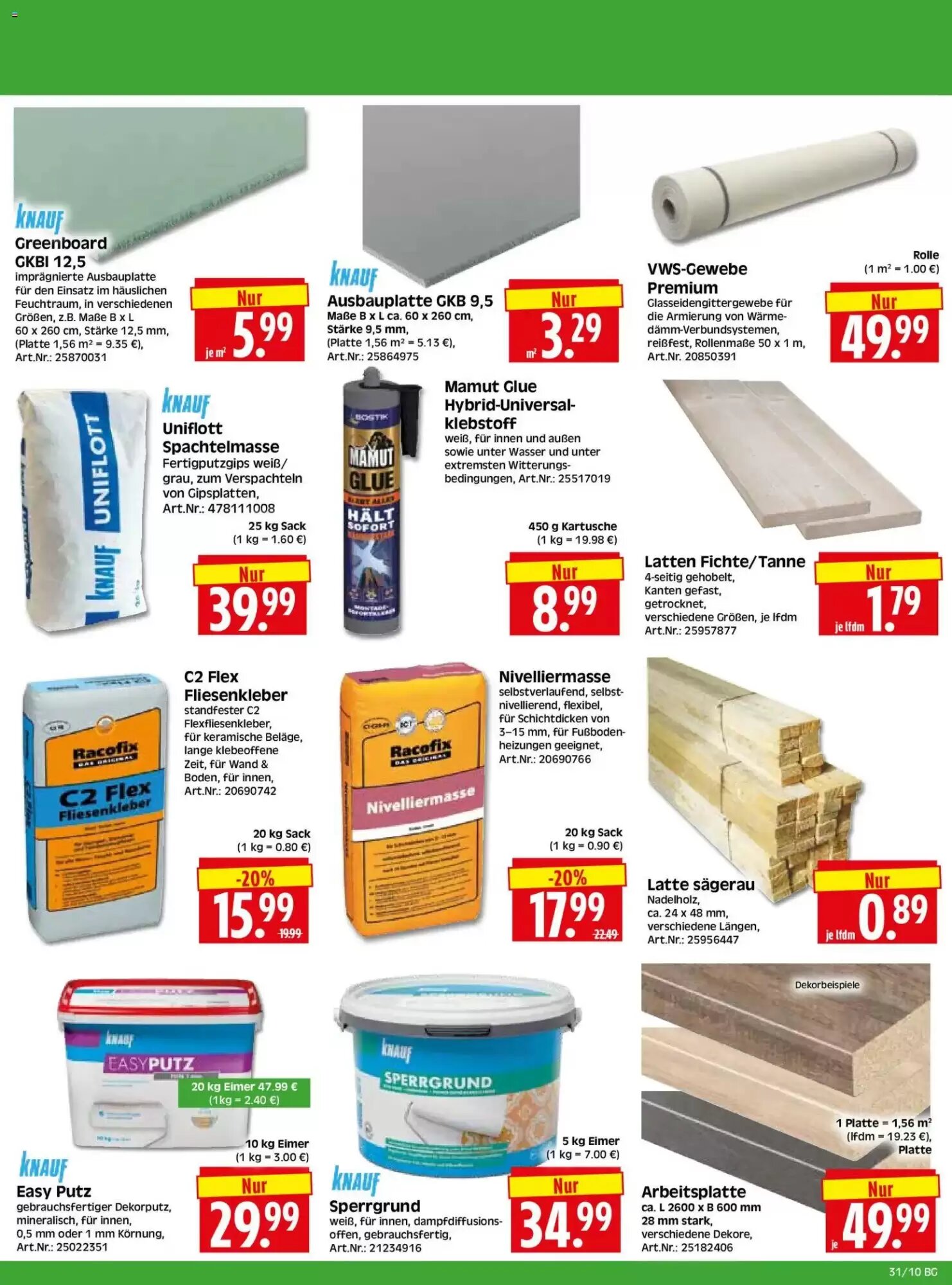 Herkules Baumarkt Prospekt (ab 27.07.2026) zum Blättern - Seite 10