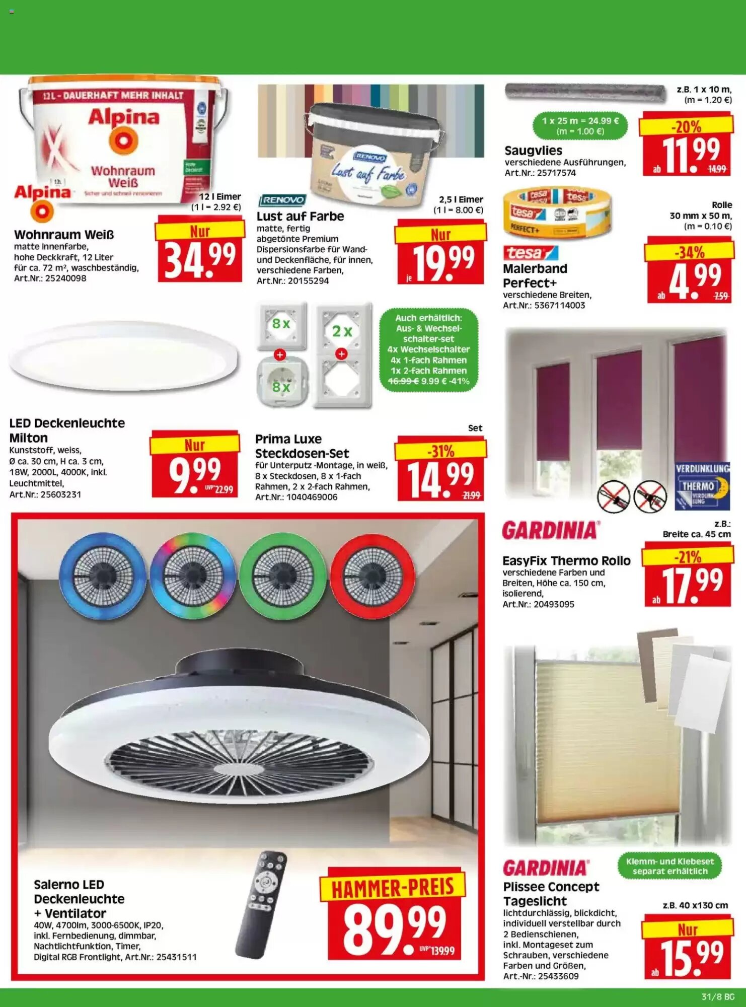 Herkules Baumarkt Prospekt (ab 27.07.2026) zum Blättern - Seite 8