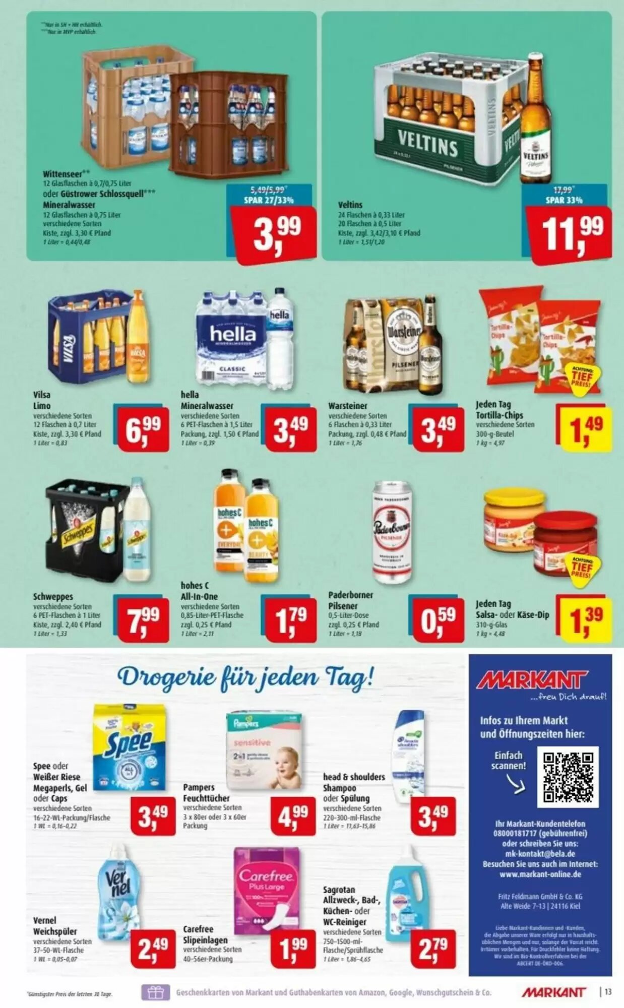 Markant Markt Prospekt (ab 27.07.2026) zum Blättern - Seite 13