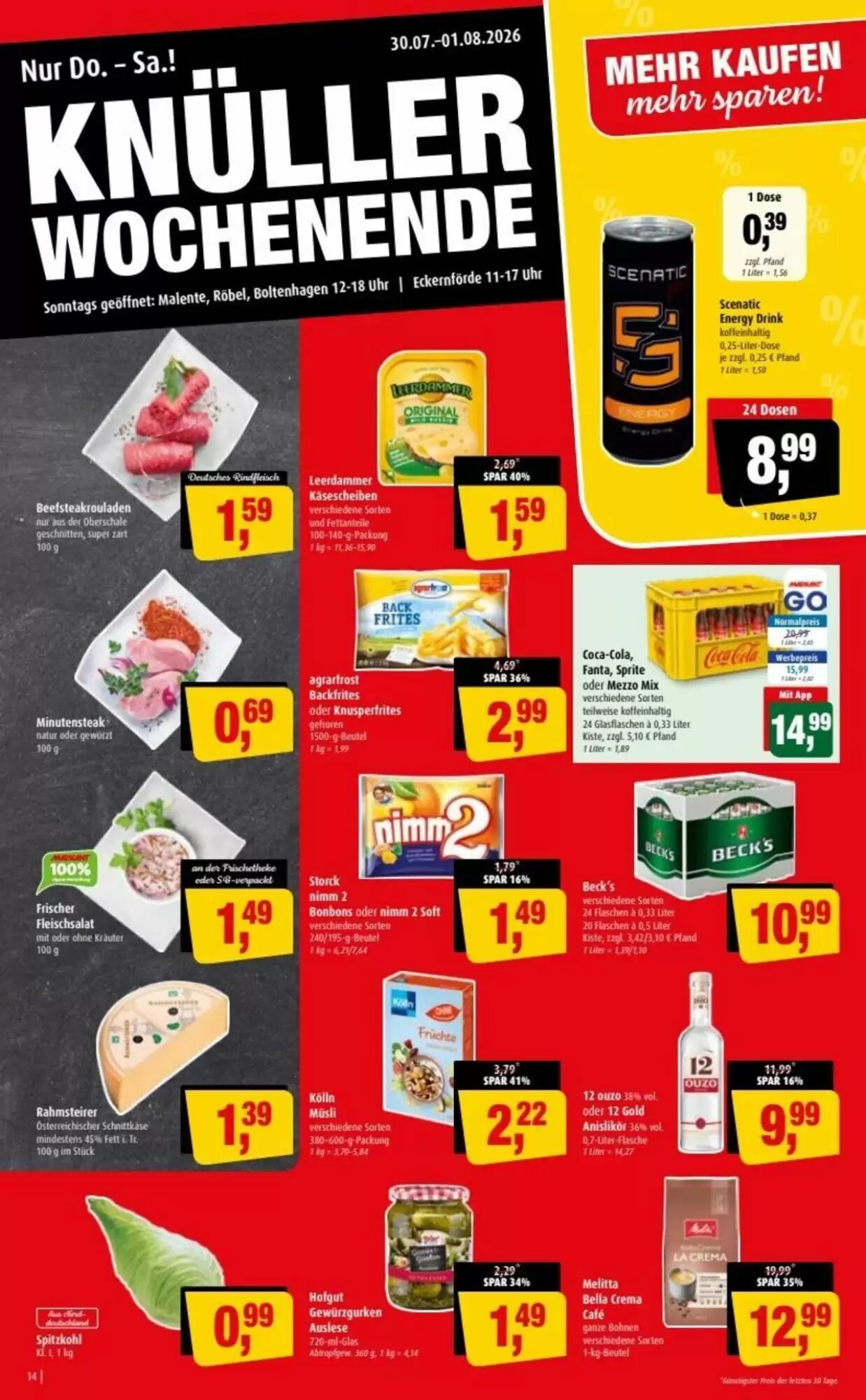 Markant Markt Prospekt (ab 27.07.2026) zum Blättern - Seite 14